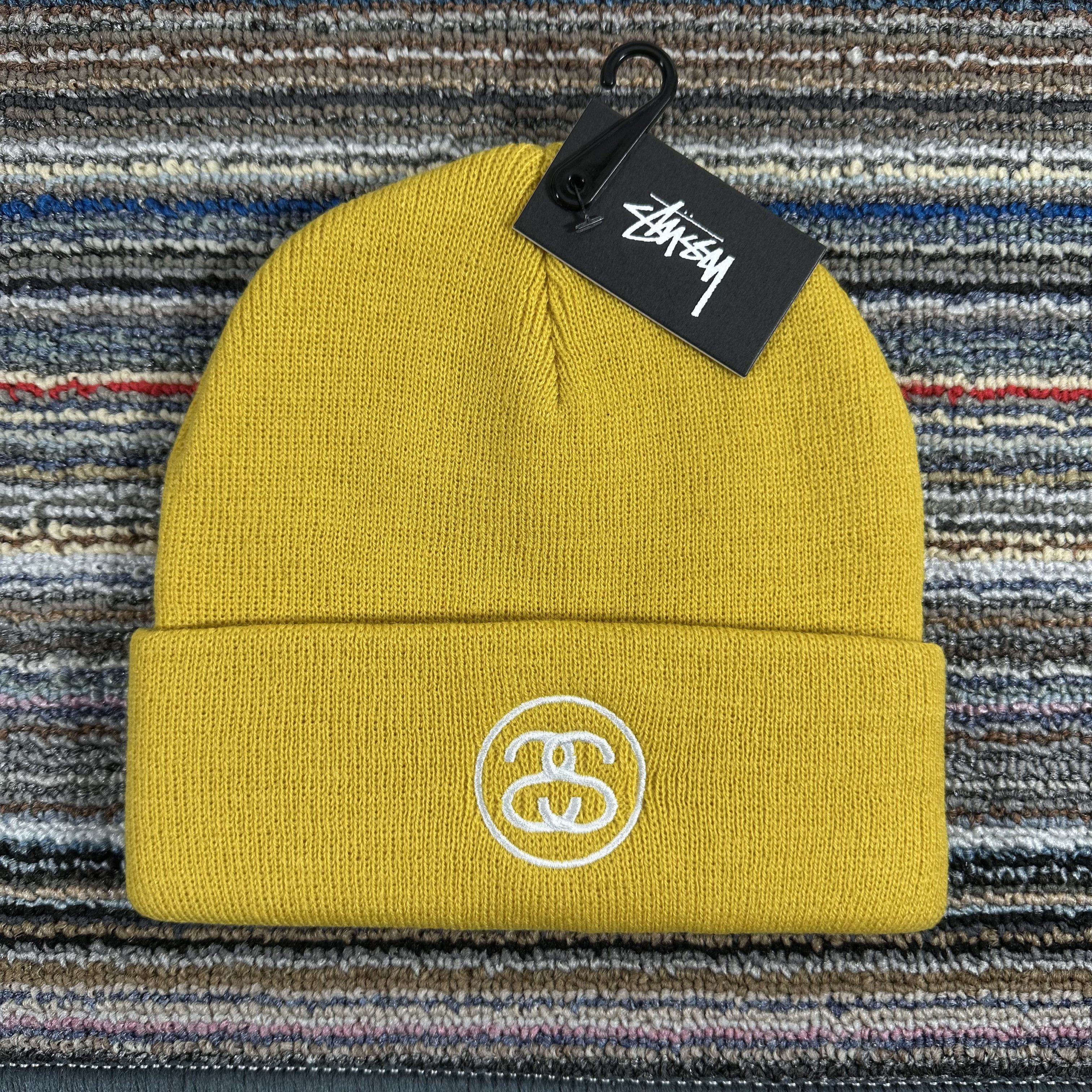 Stussy STUSSY BEANIE HAT YELLOW Size ONE SIZE - 1 Thumbnail