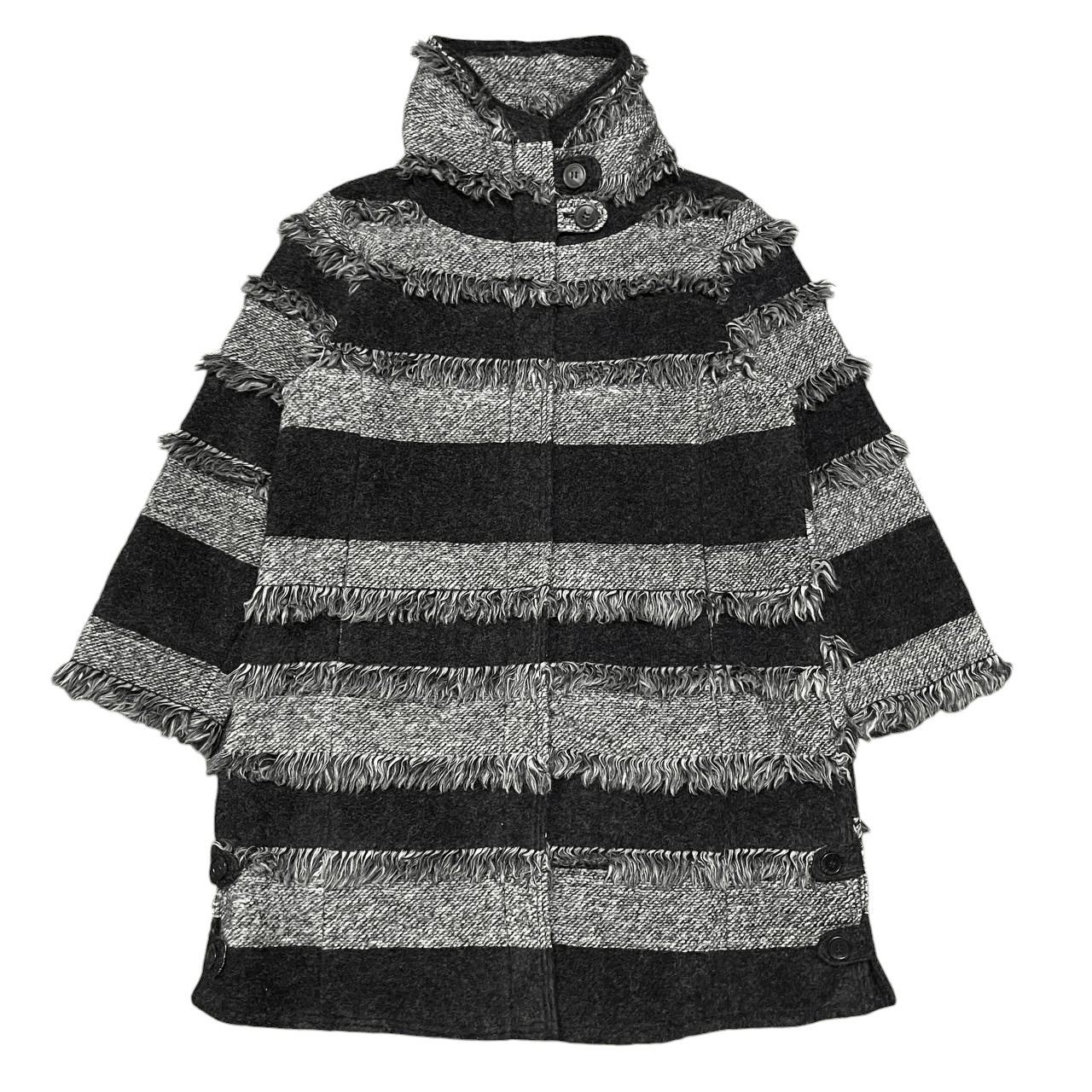 Japanese Brand Vintage Japanese Brand Coat Jacket High Neck Size US M / EU 48-50 / 2 - 1 Thumbnail
