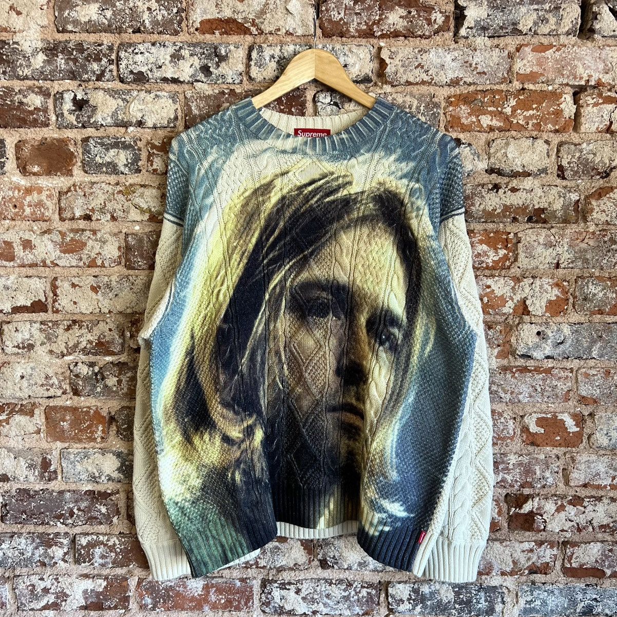 Kurt Cobain Supreme Sweater | Grailed
