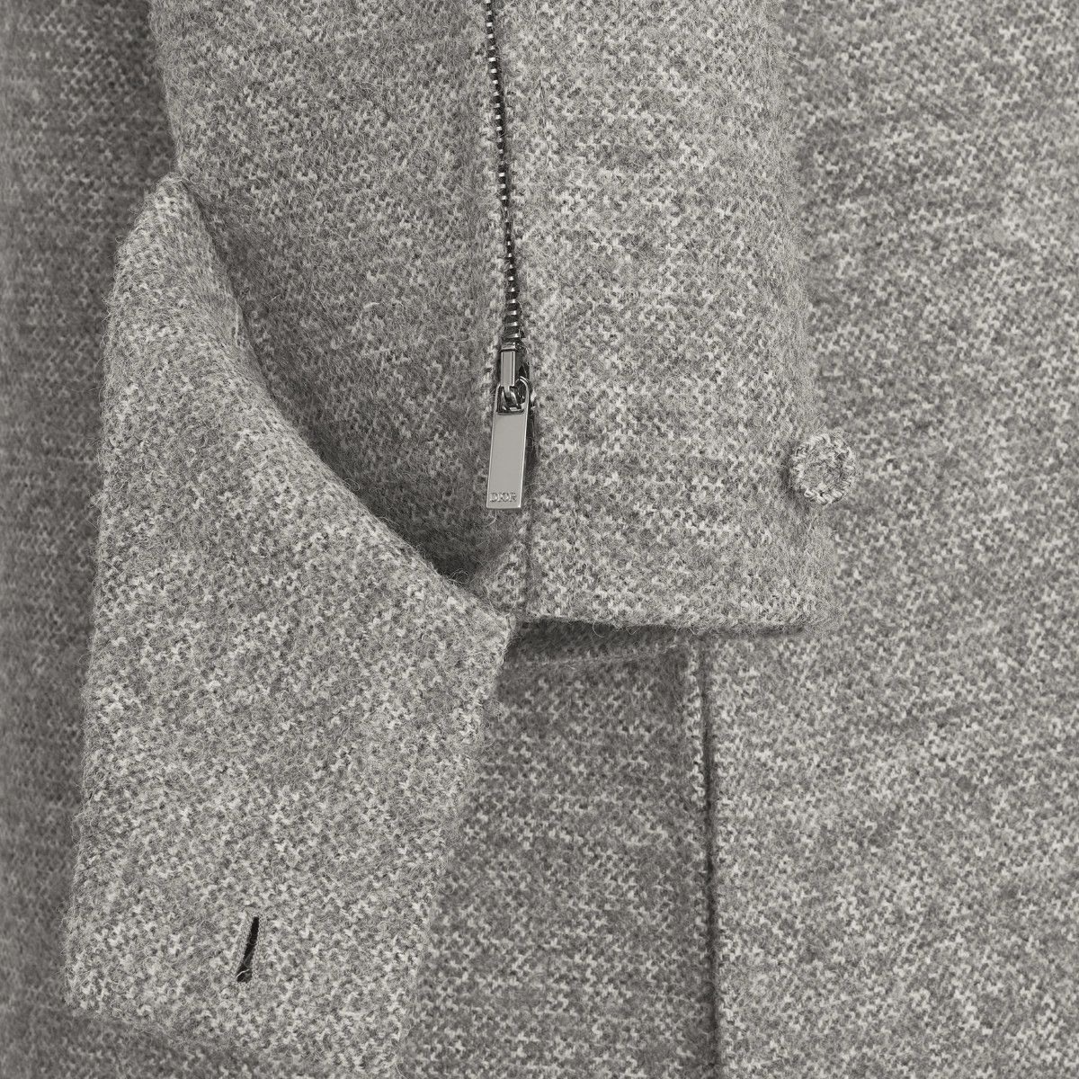 o1w1db11024 Virgin Wool Coat in Grey