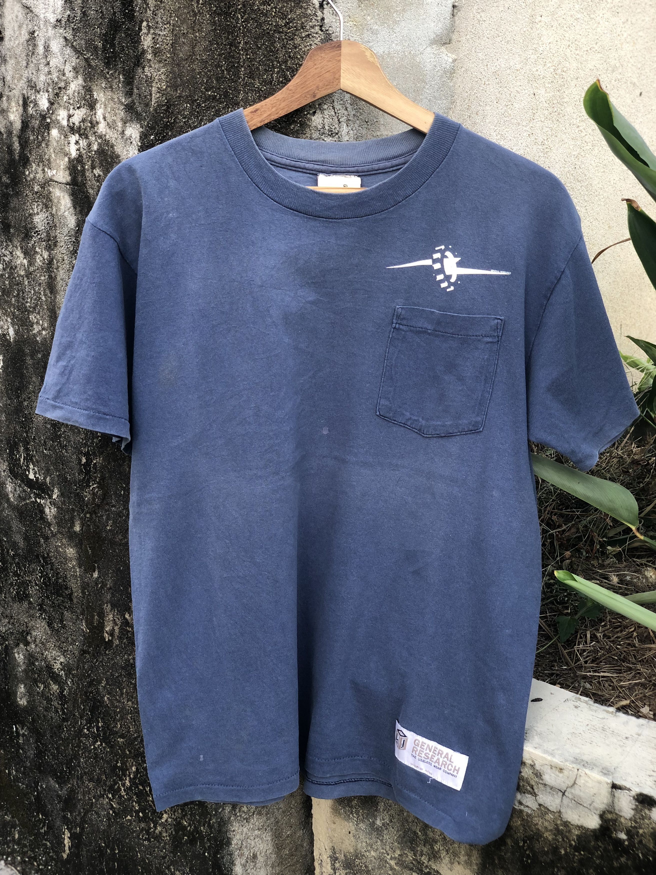 General Research Vintage 90s General Research Faded Tshirt Size US M / EU 48-50 / 2 - 1 Thumbnail