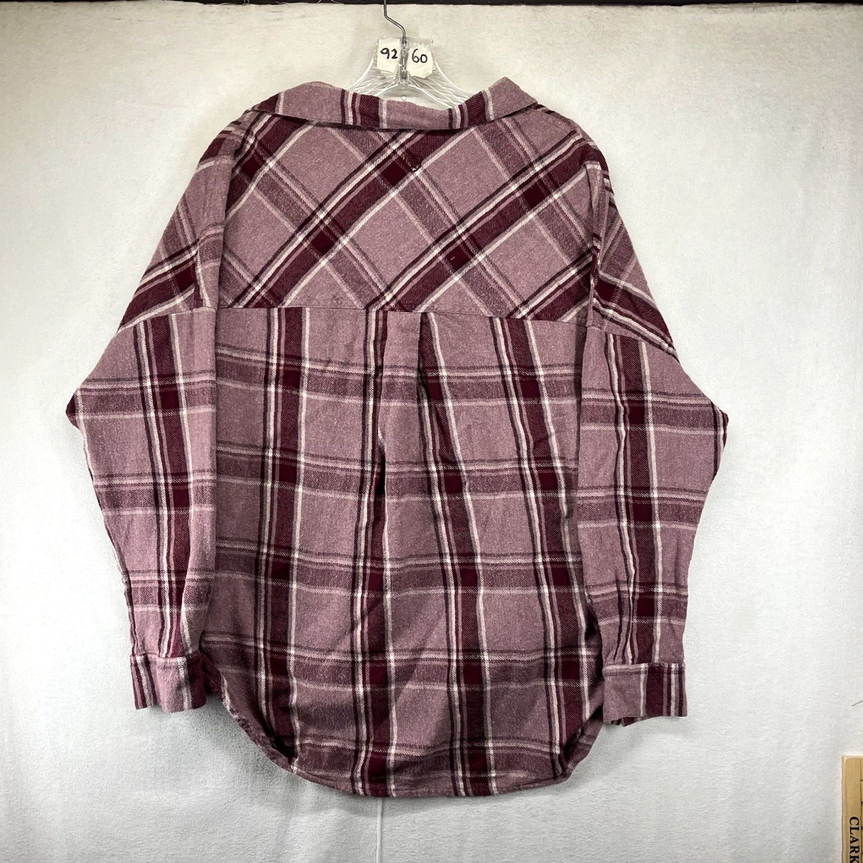 Ariat Ariat Tunic Shirt Women M Pink Plaid 100% Cotton V-Neck Embroidered Logo Long Sleeve Bohemian Cowboy Western Cowgirlcore Size M / US 6-8 / IT 42-44 - 2 Thumbnail