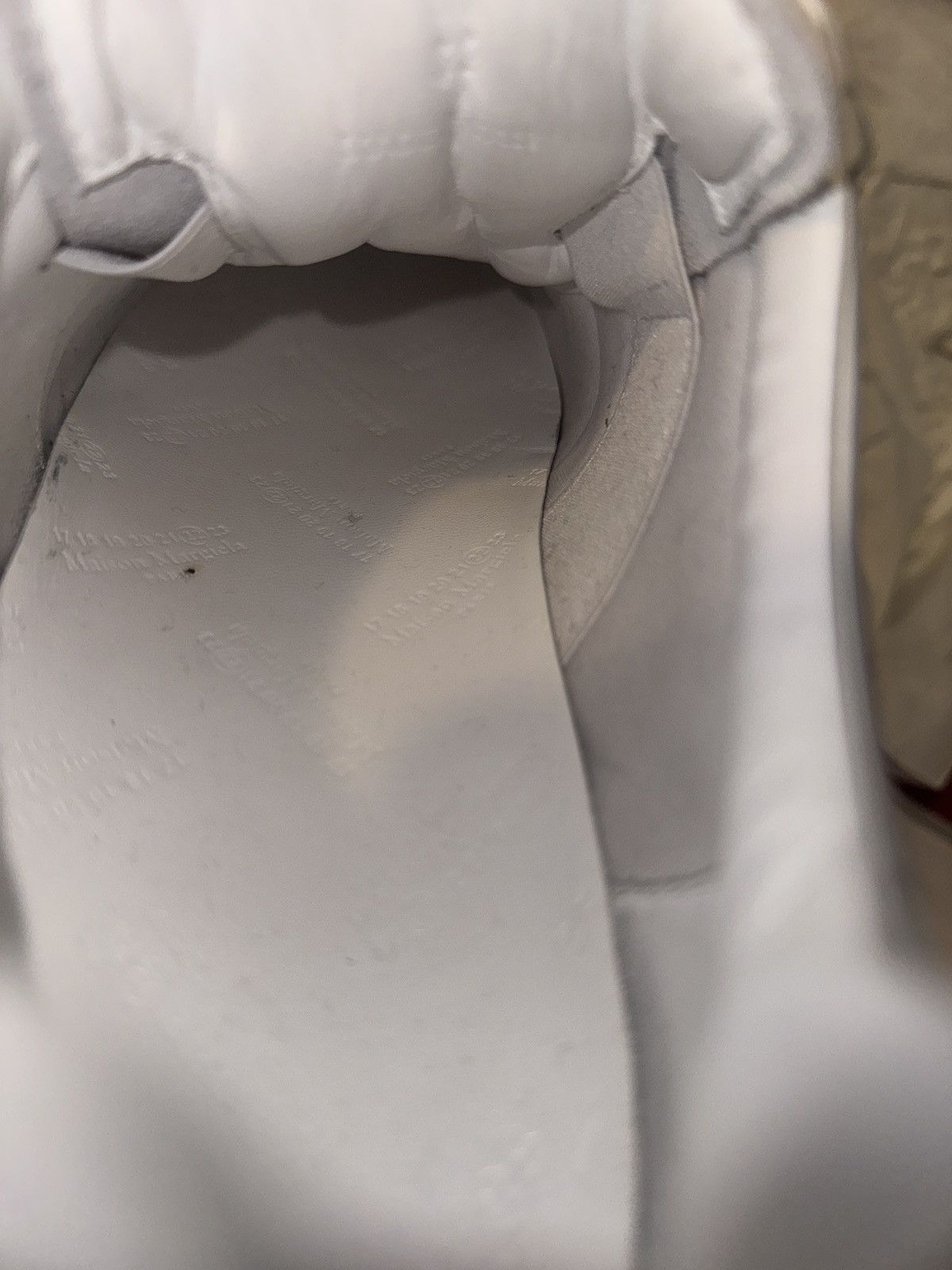 Maison Margiela Maison Margiela 50-50 Low Top White Leather Sneakers Size US 9 / EU 42 - 6 Thumbnail