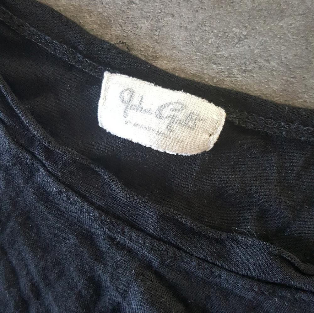 Designer Black Trim Detailed Melville Long Tank Size ONE SIZE - 4 Thumbnail