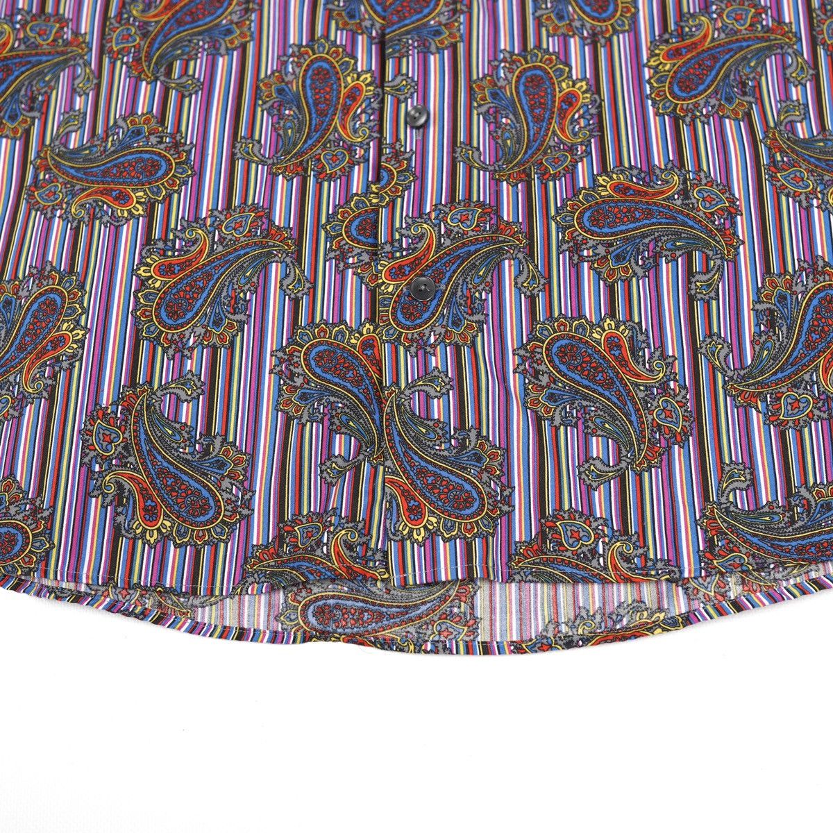 Eton Eton Shirt Purple Multicolor Printed Pattern Size US XL / EU 56 / 4 - 2 Thumbnail