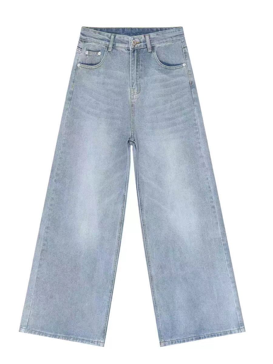 Japanese Brand × Vintage Vintage Light Blue Washed Loose Simple Jeans Size US 28 / EU 44 - 6 Thumbnail