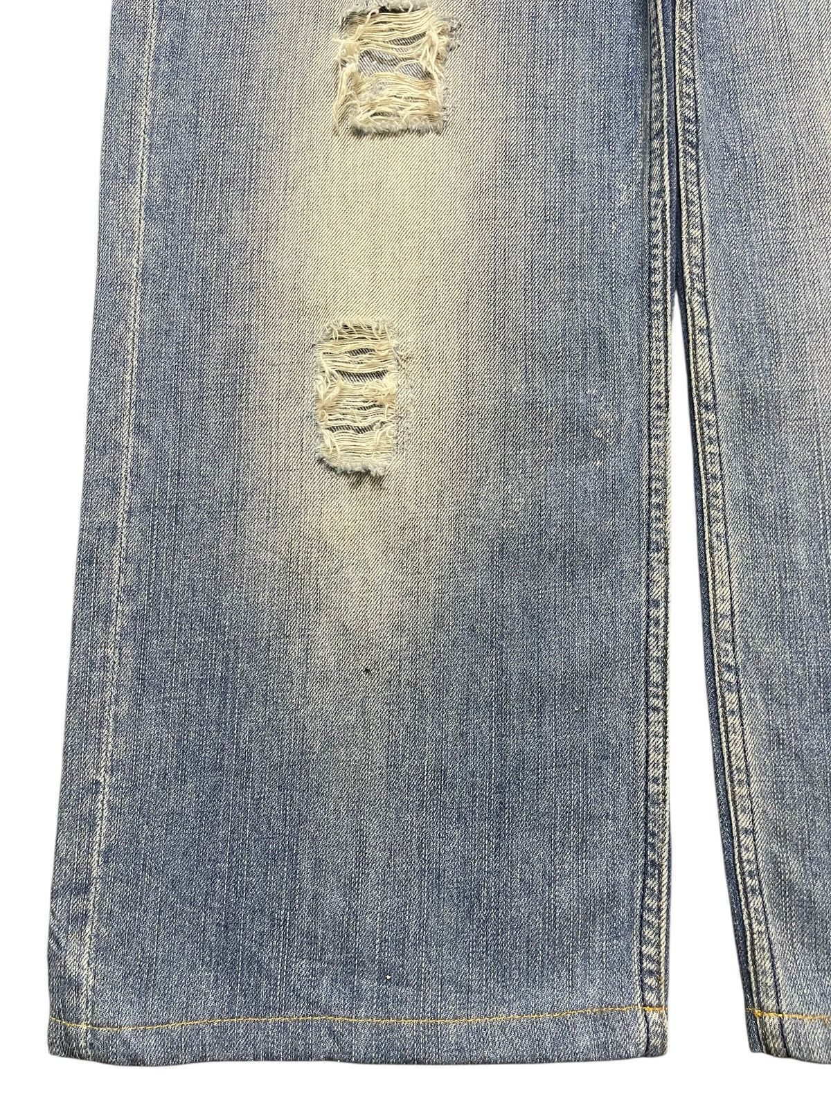 Dolce & Gabbana Vintage Dolce & Gabbana Blue Faded Wash Distressed Baggy Size US 34 / EU 50 - 7 Thumbnail