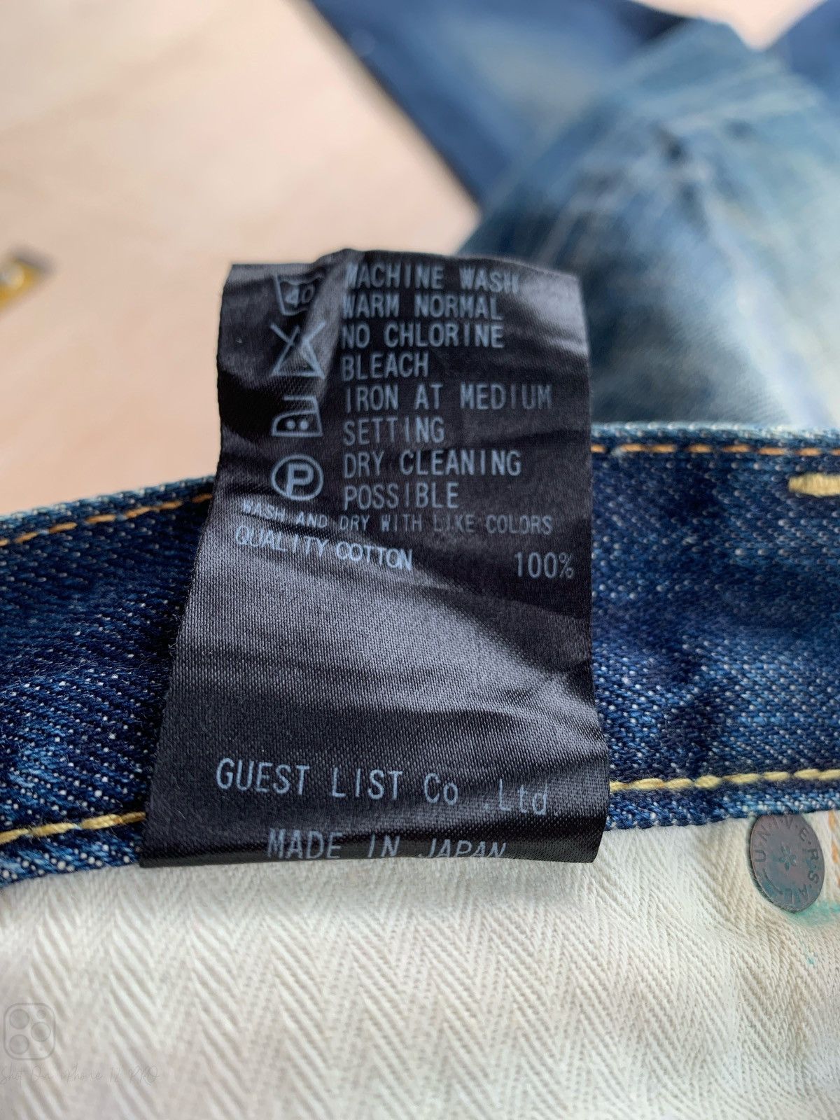 Hysteric Glamour × If Six Was Nine × Japanese Brand Distressed Denim Red Card Ifsixwasnine Style Denim Jeans Size US 30 / EU 46 - 7 Thumbnail