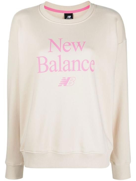 New Balance NEW BALANCE Women Hoodies WT21508CTU CALMTAUPE Beige Size S / US 4 / IT 40 - 1 Thumbnail