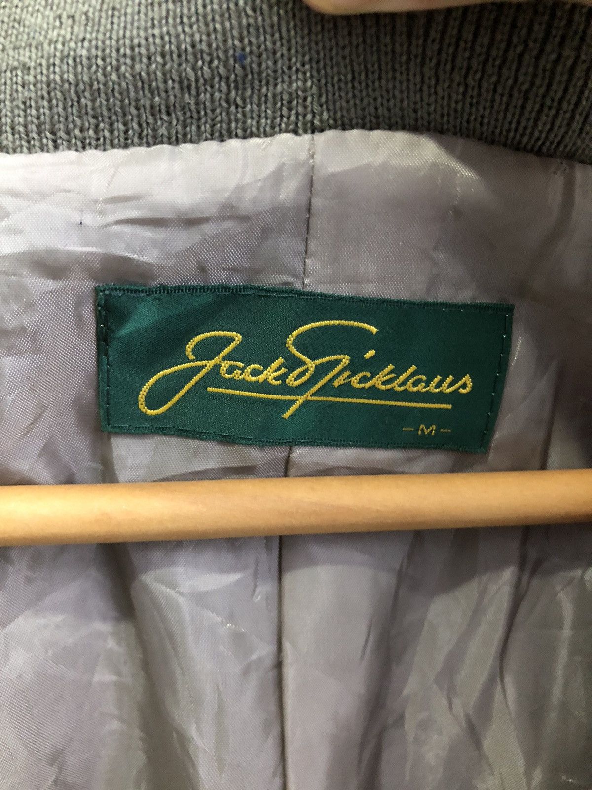 Vintage Vintage Jack Nicklaus Olive Cardigan Jacket Size US M / EU 48-50 / 2 - 7 Thumbnail
