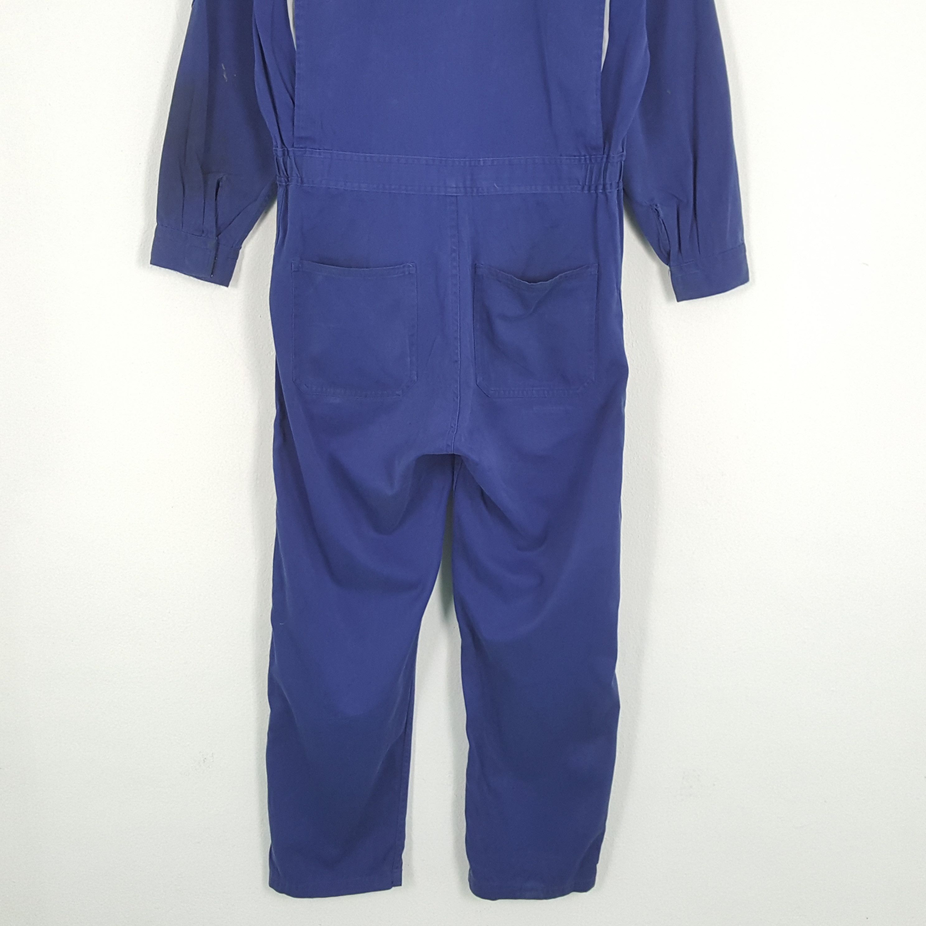 Vintage VOLVO Workwear Racing Style Motorsports Coverall Jacket Size US L / EU 52-54 / 3 - 3 Thumbnail