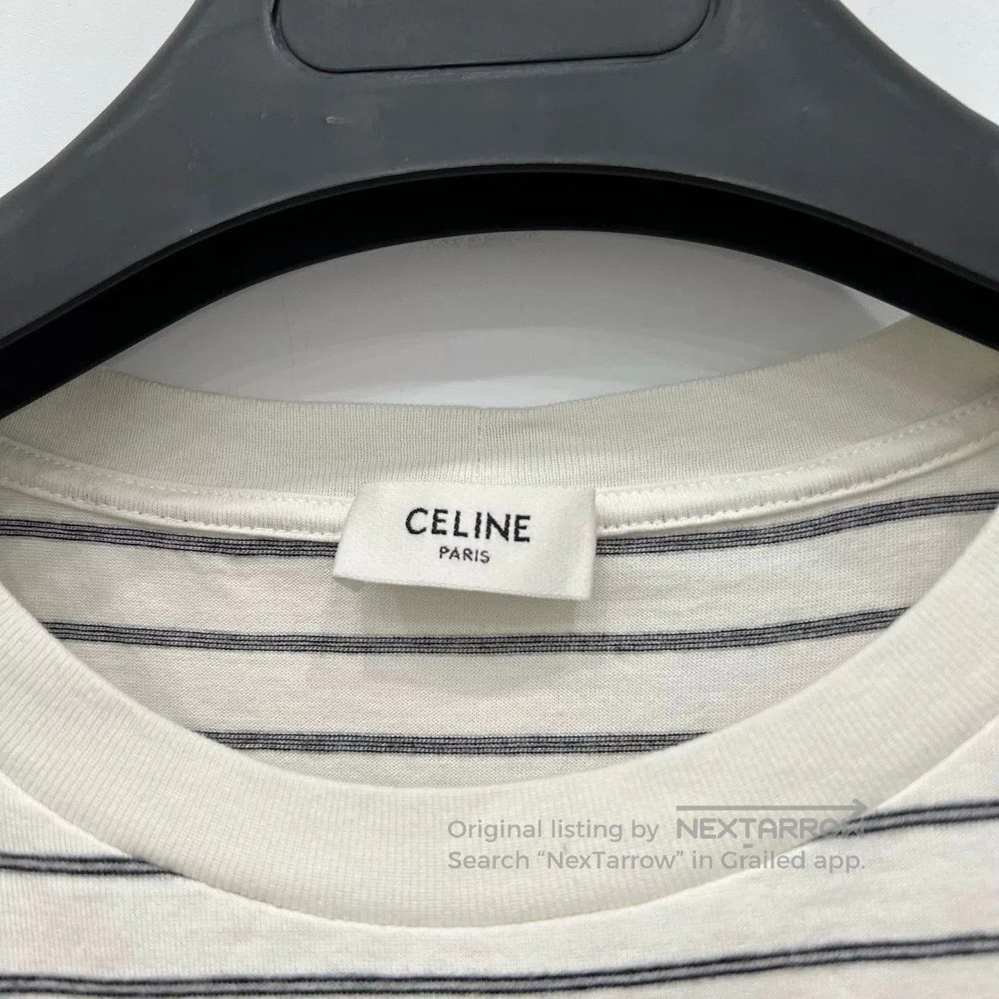 Celine Celine Triomphe Striped Short. Size US S / EU 44-46 / 1 - 5 Thumbnail