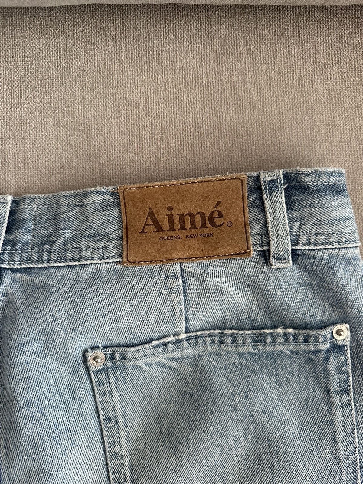 Aime Leon Dore Denim Carpenter Pant Light Wash Medium Size US 32 / EU 48 - 5 Thumbnail