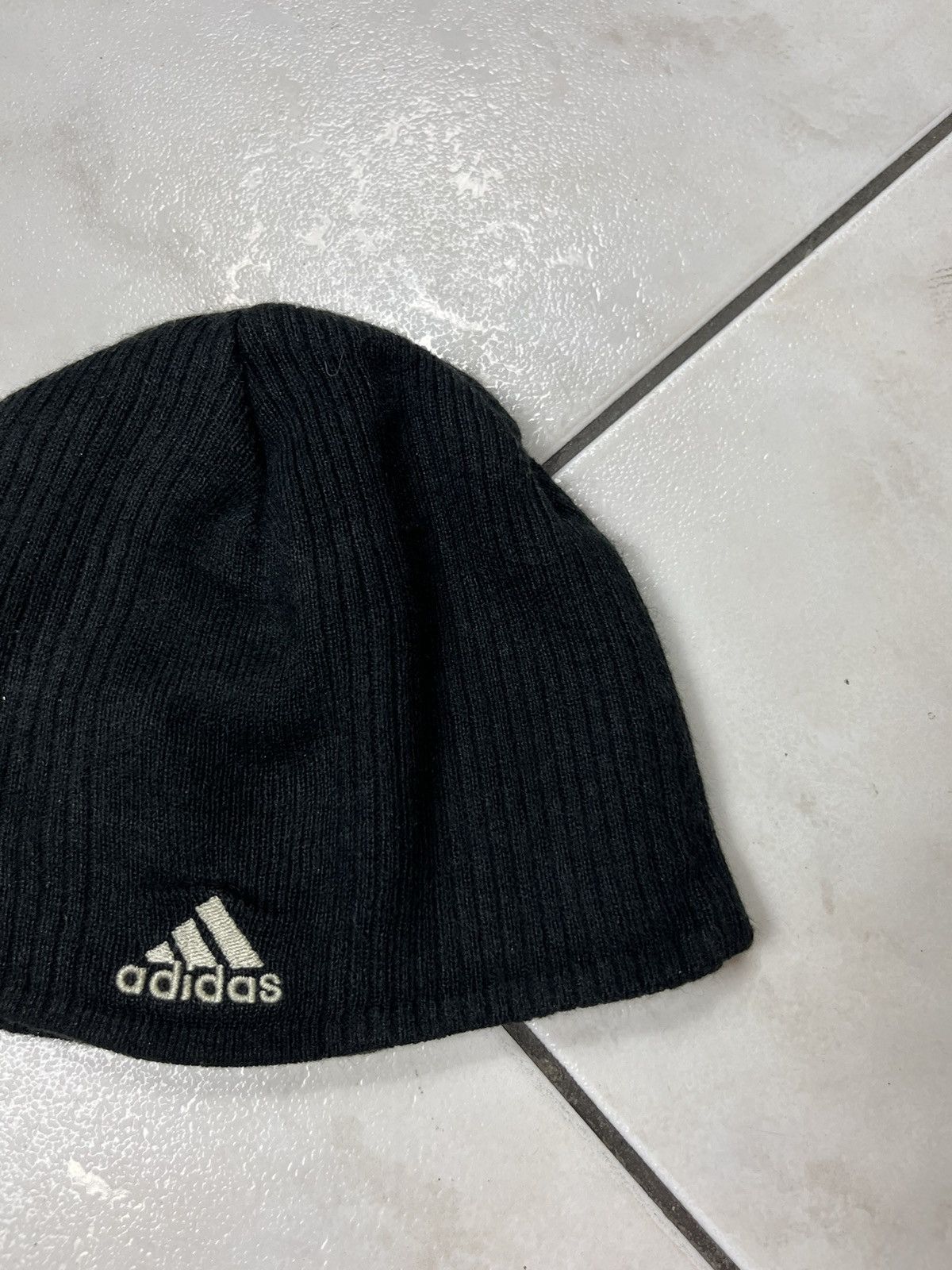 Adidas × New York Yankees × Vintage Vintage Adidas New York Yankees nyc beanie hat knit y2k logo Size ONE SIZE - 9 Thumbnail