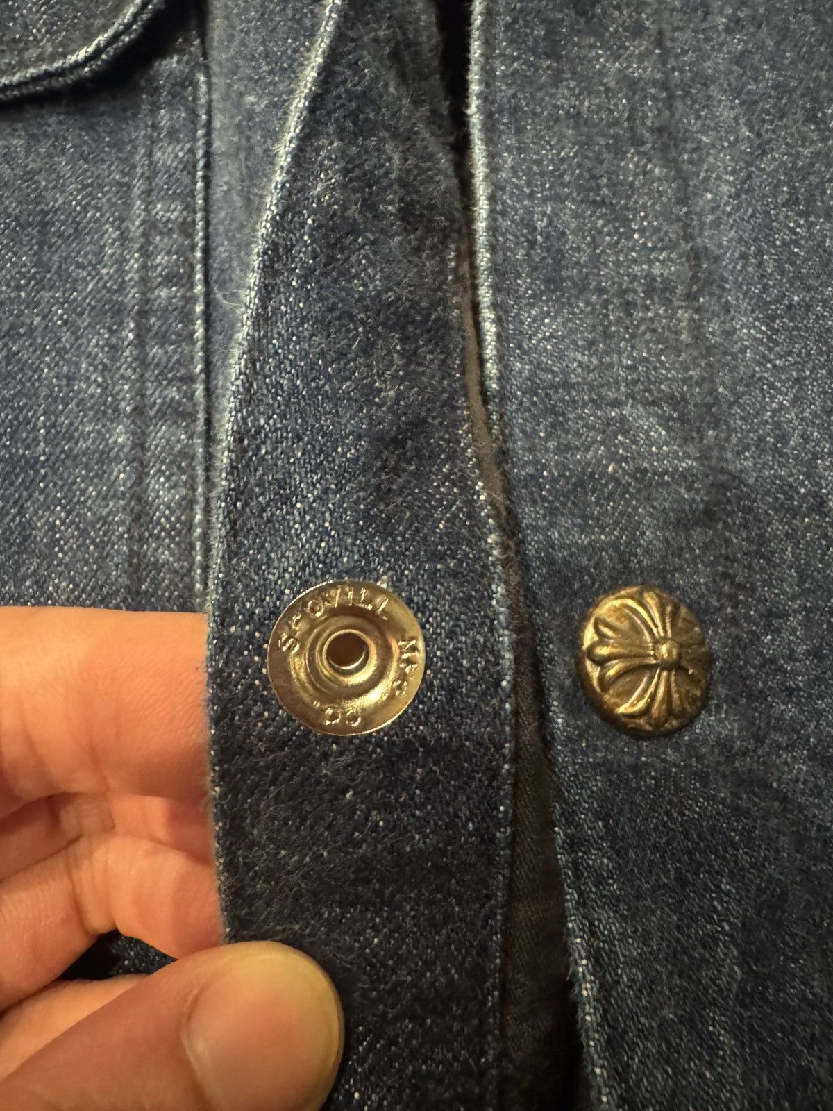 Chrome Hearts Padded denim work dog jacket Size US XXL / EU 58 / 5 - 6 Thumbnail
