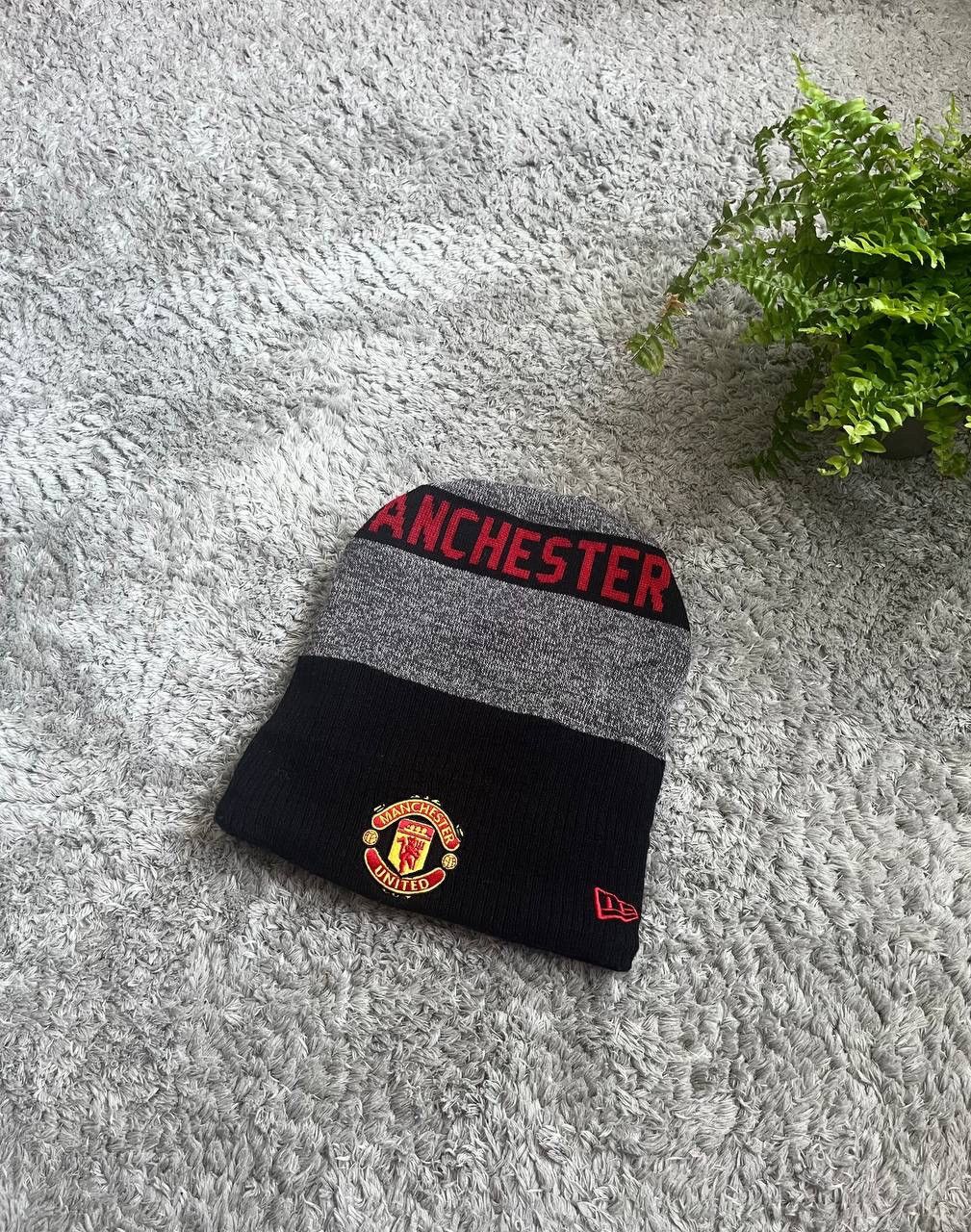 New Era Manchester United Hat New Era Vintage Soccer Logo Rare Size ONE SIZE - 1 Thumbnail