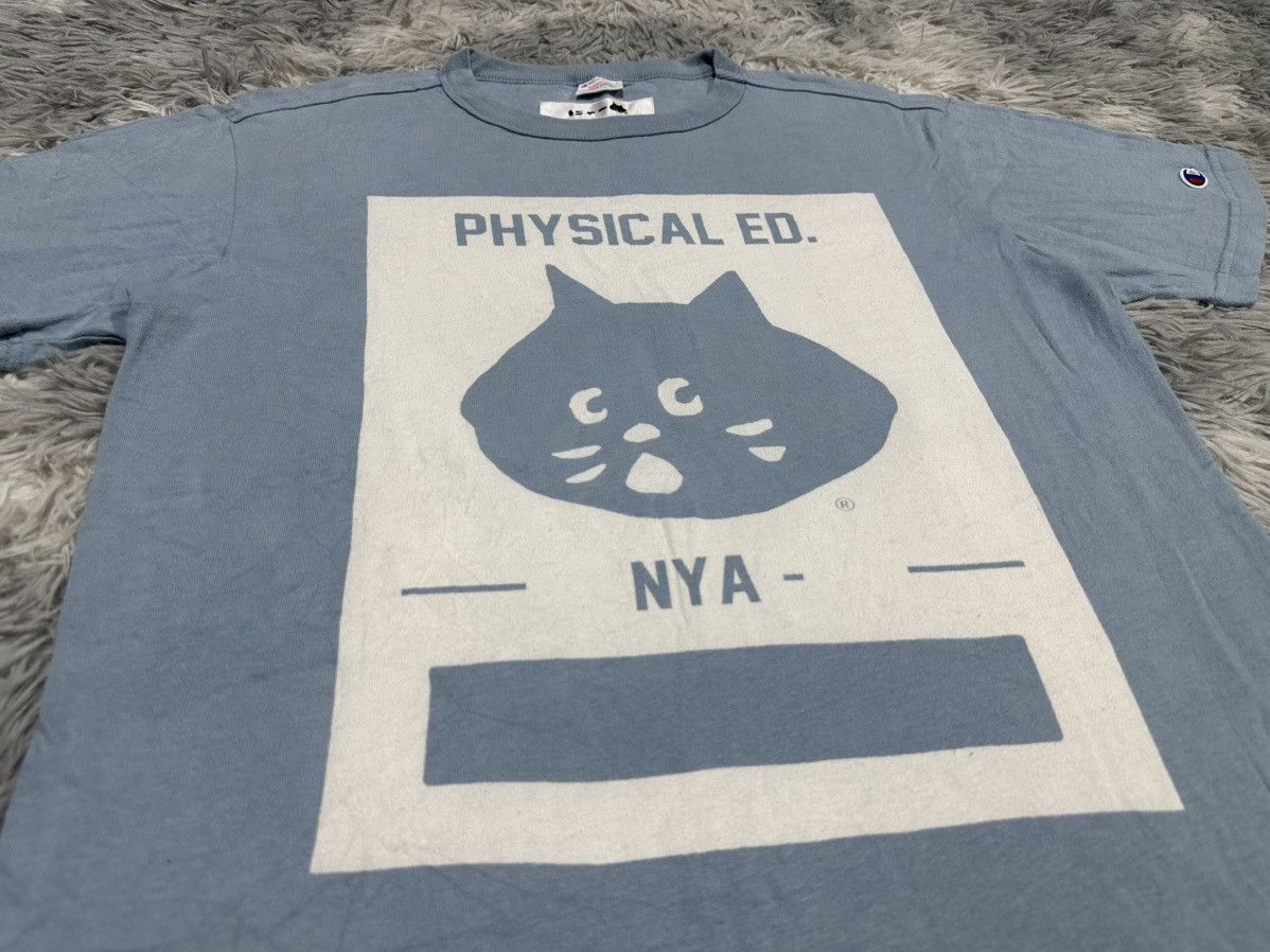 Champion × Ne-Net 🔥Champion x Ne-net Shirt Blue Nya Cat Size US M / EU 48-50 / 2 - 2 Thumbnail