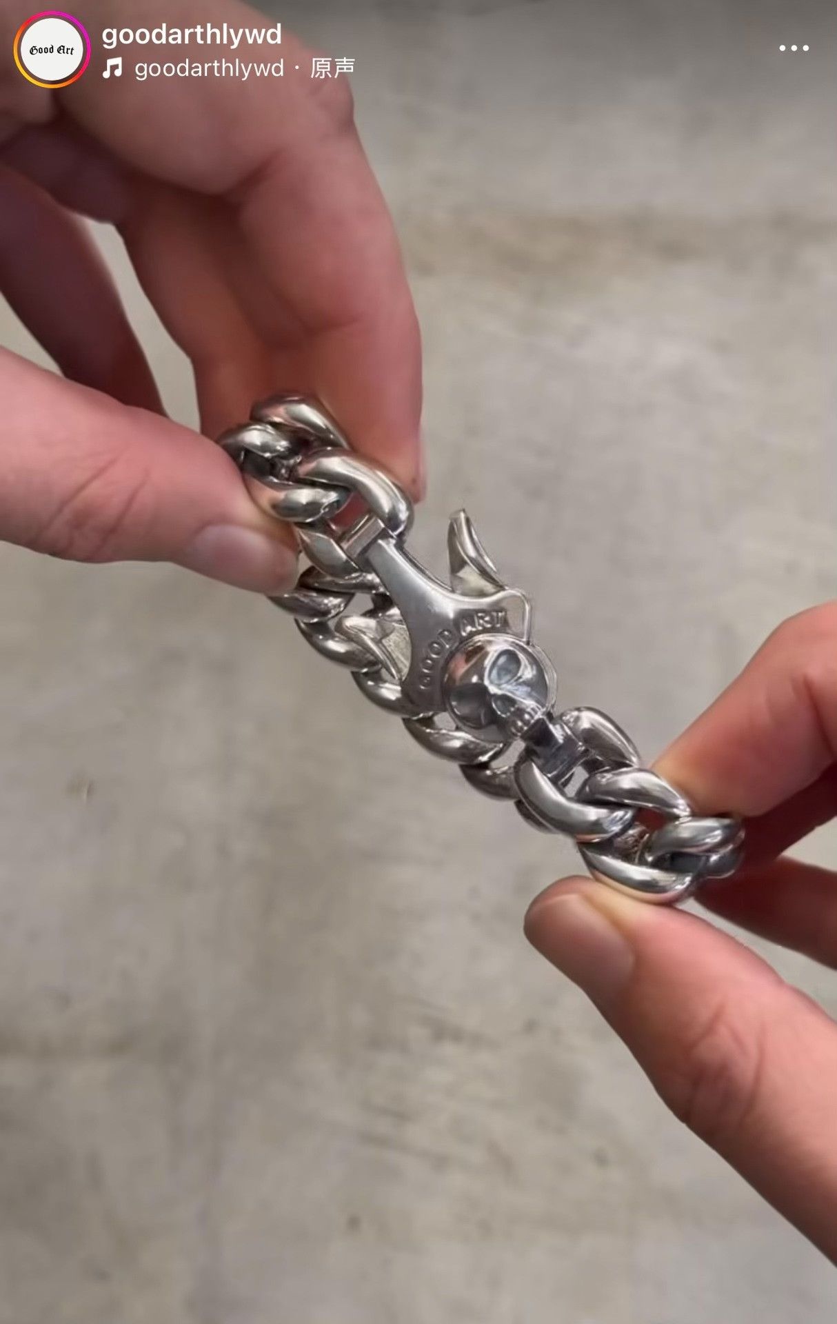 Other Good Art Model 10 Skull Buckle Limited Size ONE SIZE - 1 Thumbnail