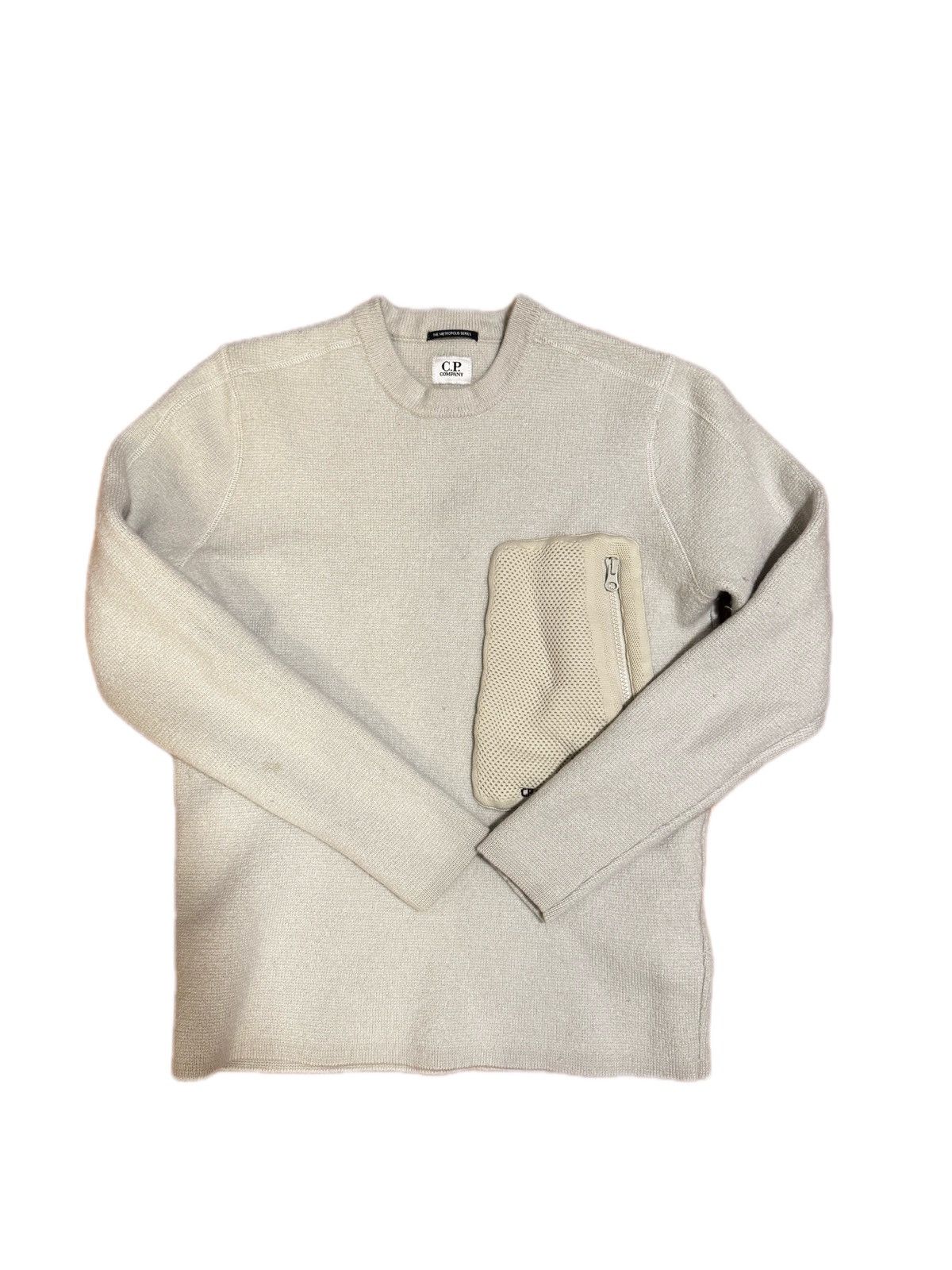 C.P. Company C.P. Company Metropolis Series Knit Sweater – Mesh Pocket Size US S / EU 44-46 / 1 - 1 Thumbnail