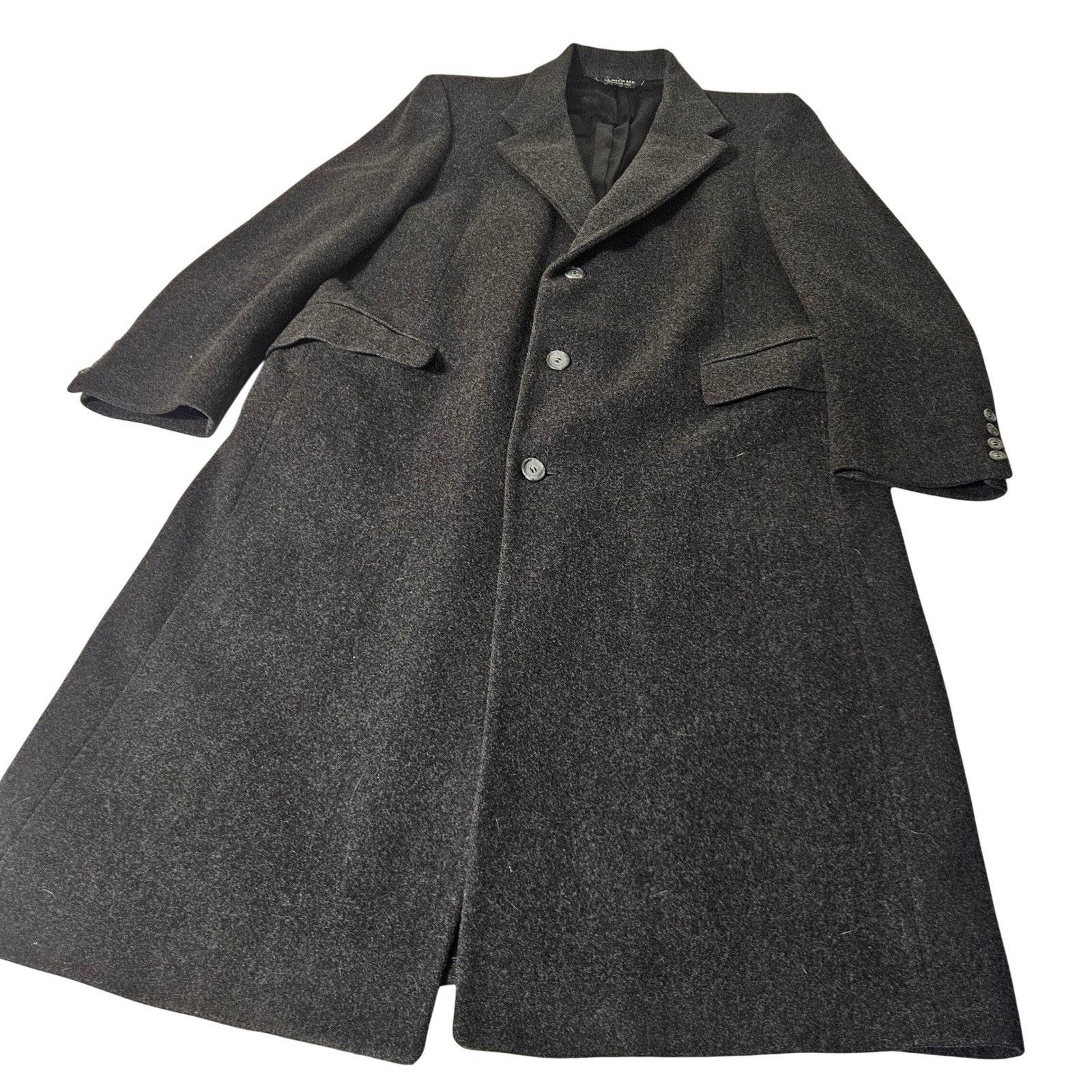 Christian Dior Monsieur VTG Christian Dior Monsieur Gray 46 WOOL Overcoat Men Coat Size US S / EU 44-46 / 1 - 3 Thumbnail