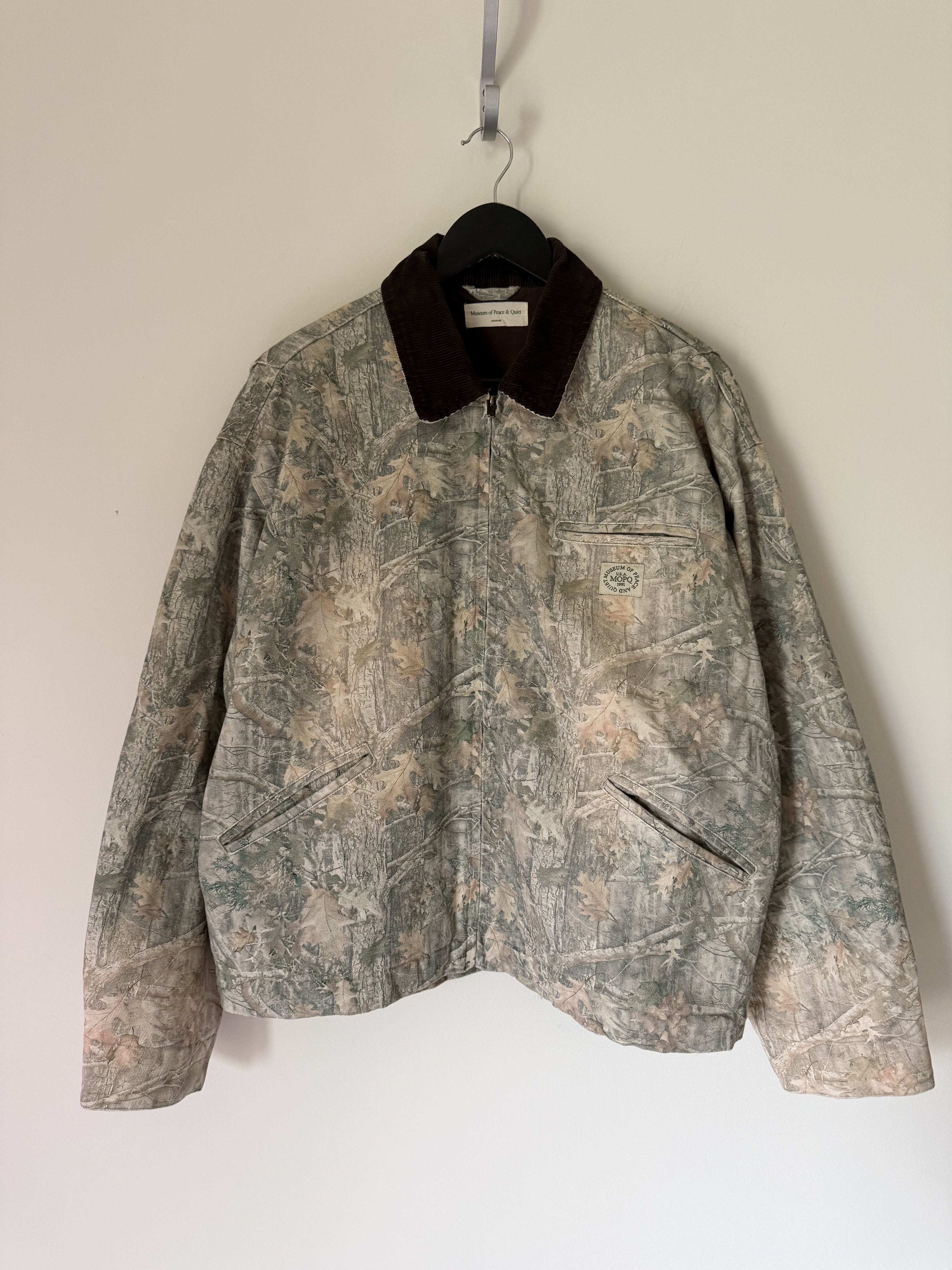 Museum of Peace and Quiet Museum of Peace and Quiet Utility Canvas Work Jacket in Camo Size US M / EU 48-50 / 2 - 1 Thumbnail