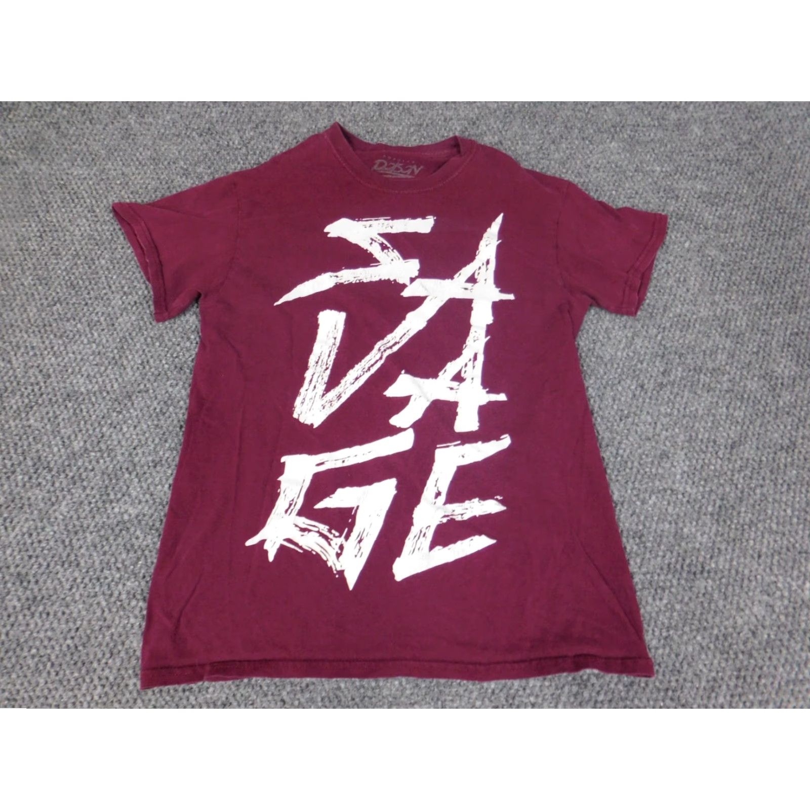 Vintage Popular Poison Shirt T-Shirt Mens Small Red 90s Logo Short Sleeve Crew Neck Cotton Knit Vintage No (adjusted to rules) Size US S / EU 44-46 / 1 - 3 Thumbnail