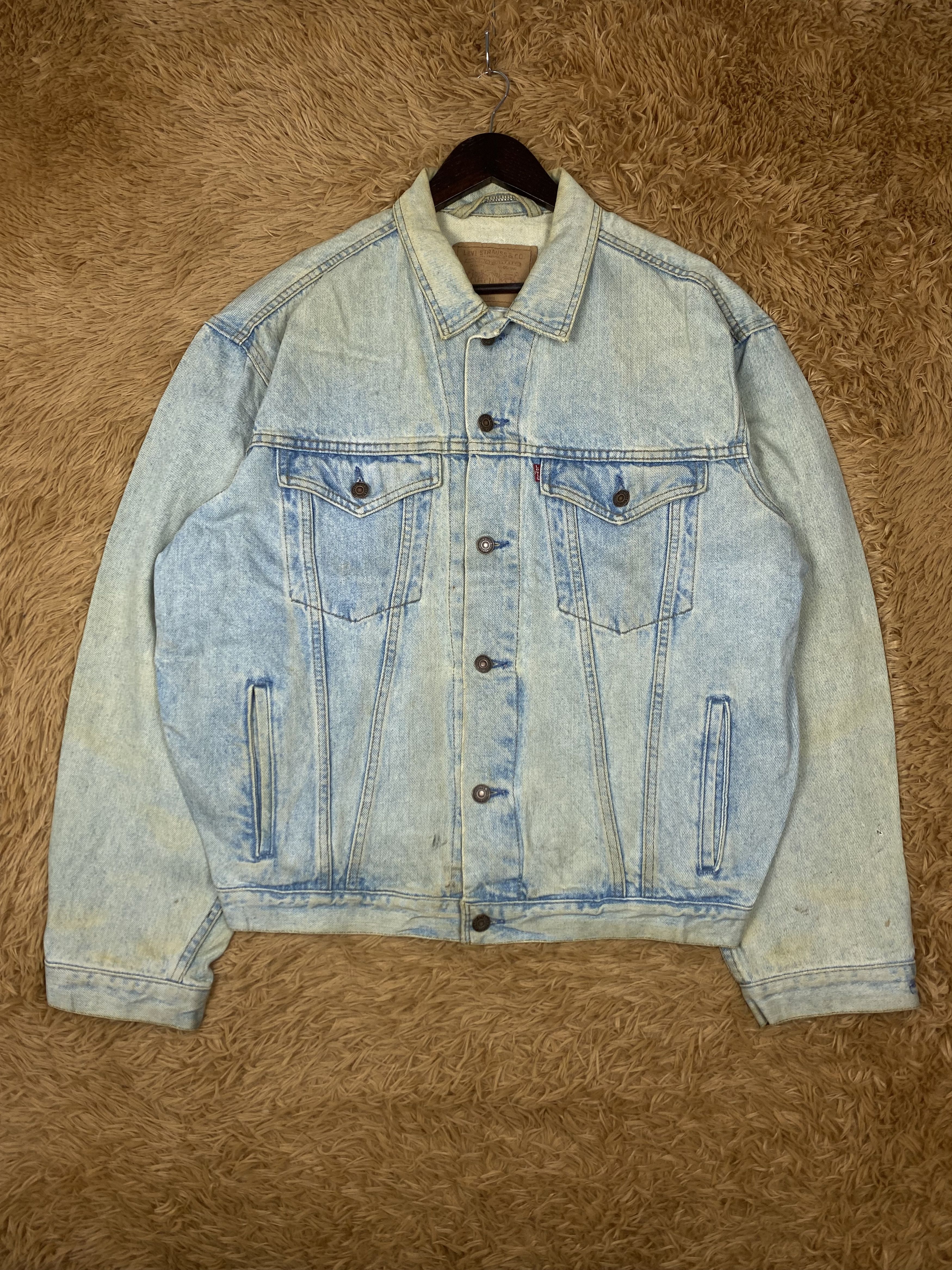Levi's Vintage Levi's Button Light Wash Denim Jacket DJ0046 Size US M / EU 48-50 / 2 - 1 Thumbnail
