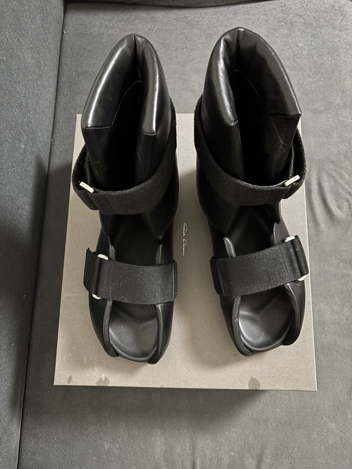 Rick Owens Rick Owens Leather Low Splint Sandal Size US 9 / EU 42 - 2 Thumbnail