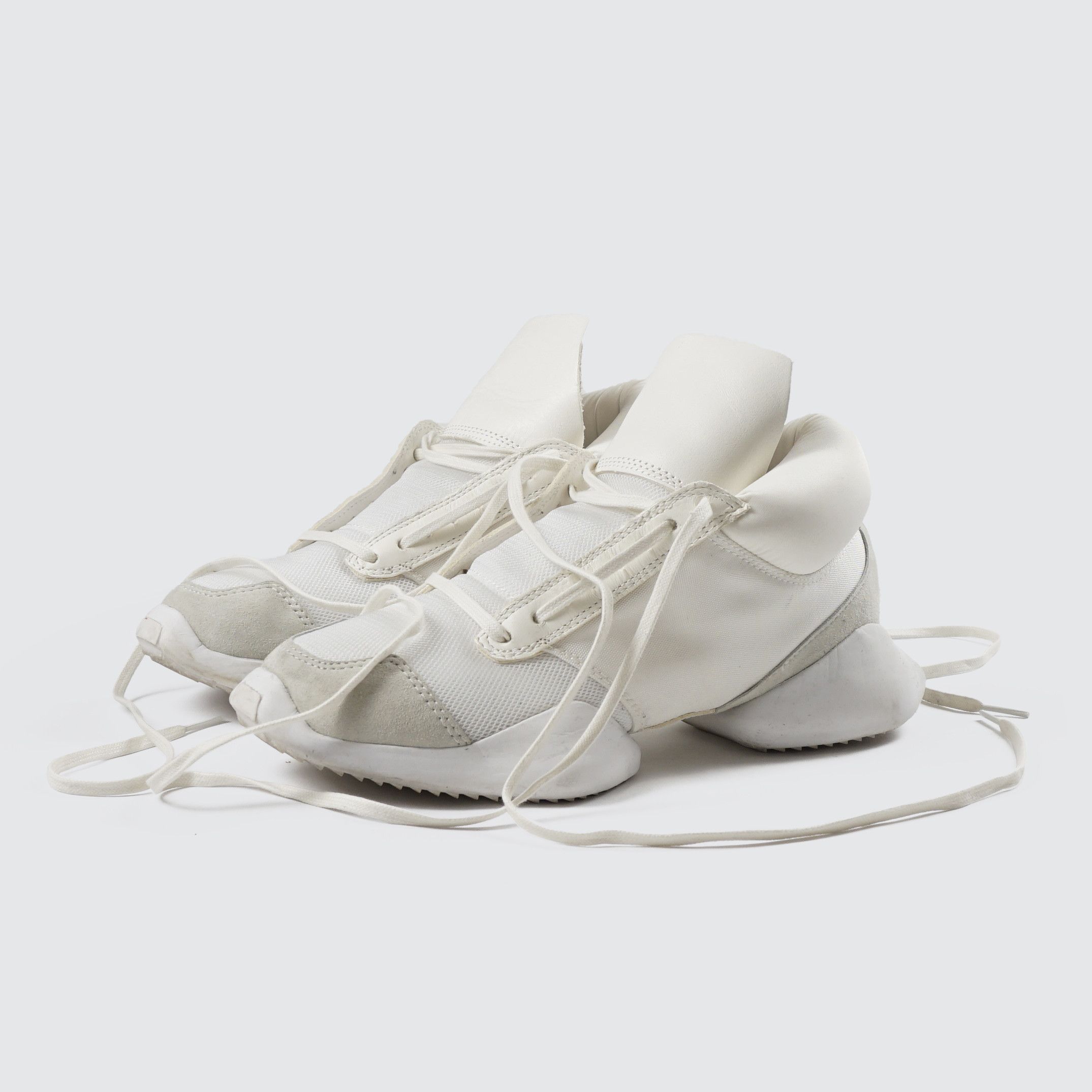 Rick Owens Rick Owens x Adidas Tech Runner/ Size US 5.5 Size US 5.5 / EU 38 - 1 Thumbnail