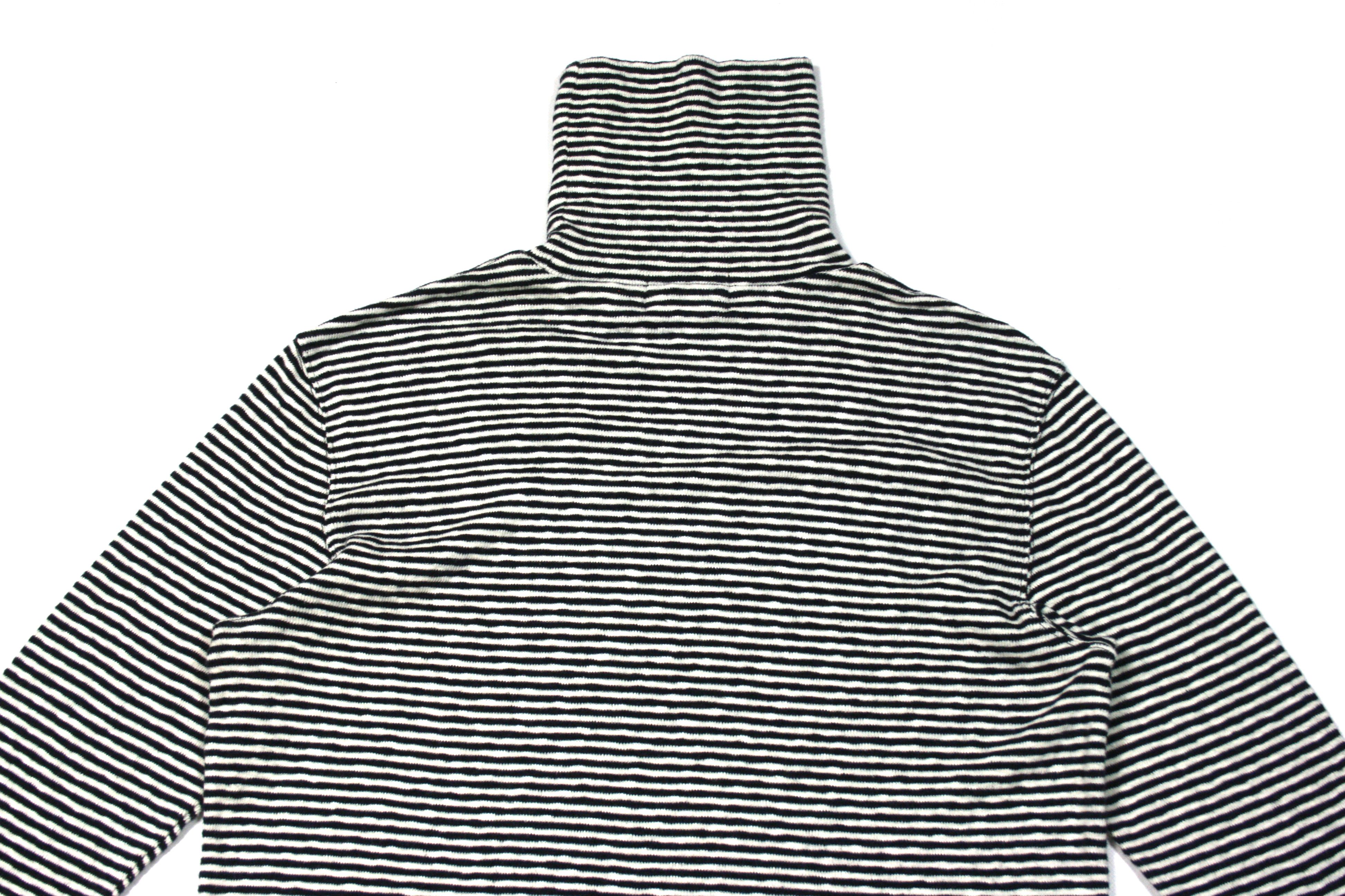 RRL Ralph Lauren Double Ralph Lauren Fisherman Striped Turtleneck Size US XL / EU 56 / 4 - 4 Thumbnail