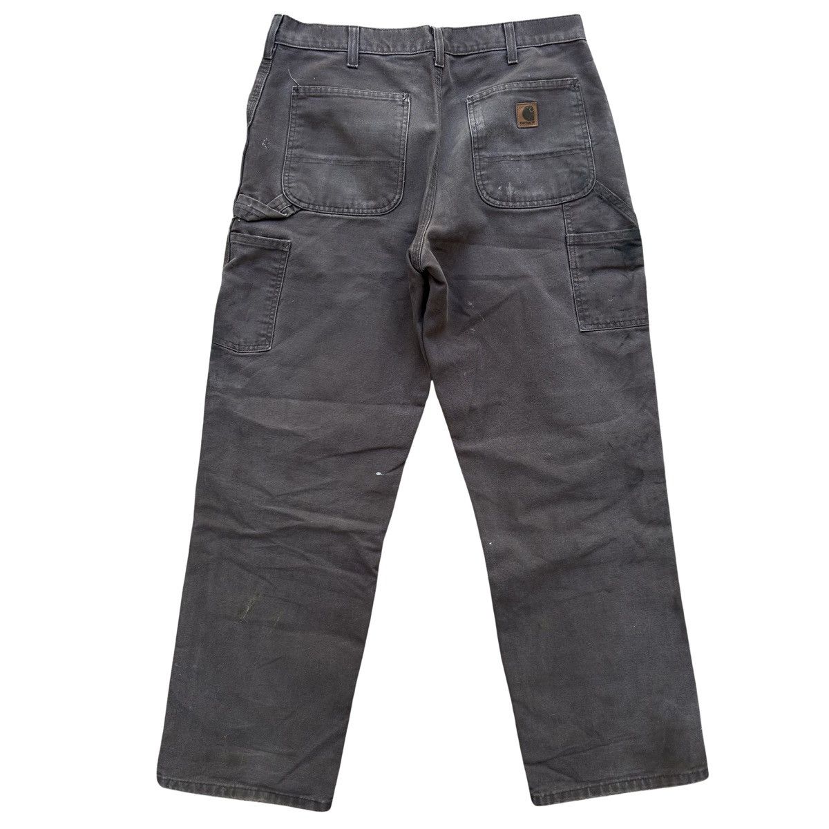Carhartt Vintage Carhartt Brown Dungaree Pant Faded Size 34 Size US 34 / EU 50 - 4 Thumbnail