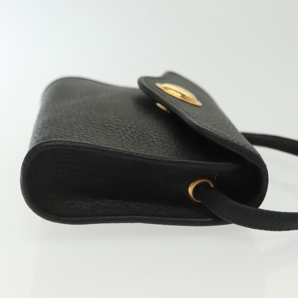 Dior DIOR Shoulder Bag Leather Black Gold Size ONE SIZE - 4 Thumbnail
