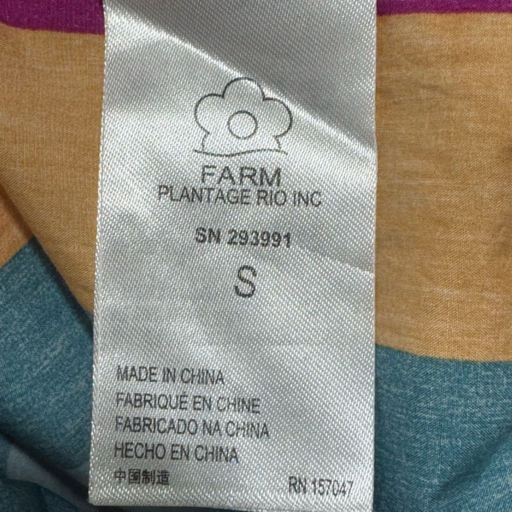 Farm Rio Farm Rio Multicolor Stripe Rainbow Maxi Dress Size S Size L / US 10 / IT 46 - 13 Thumbnail