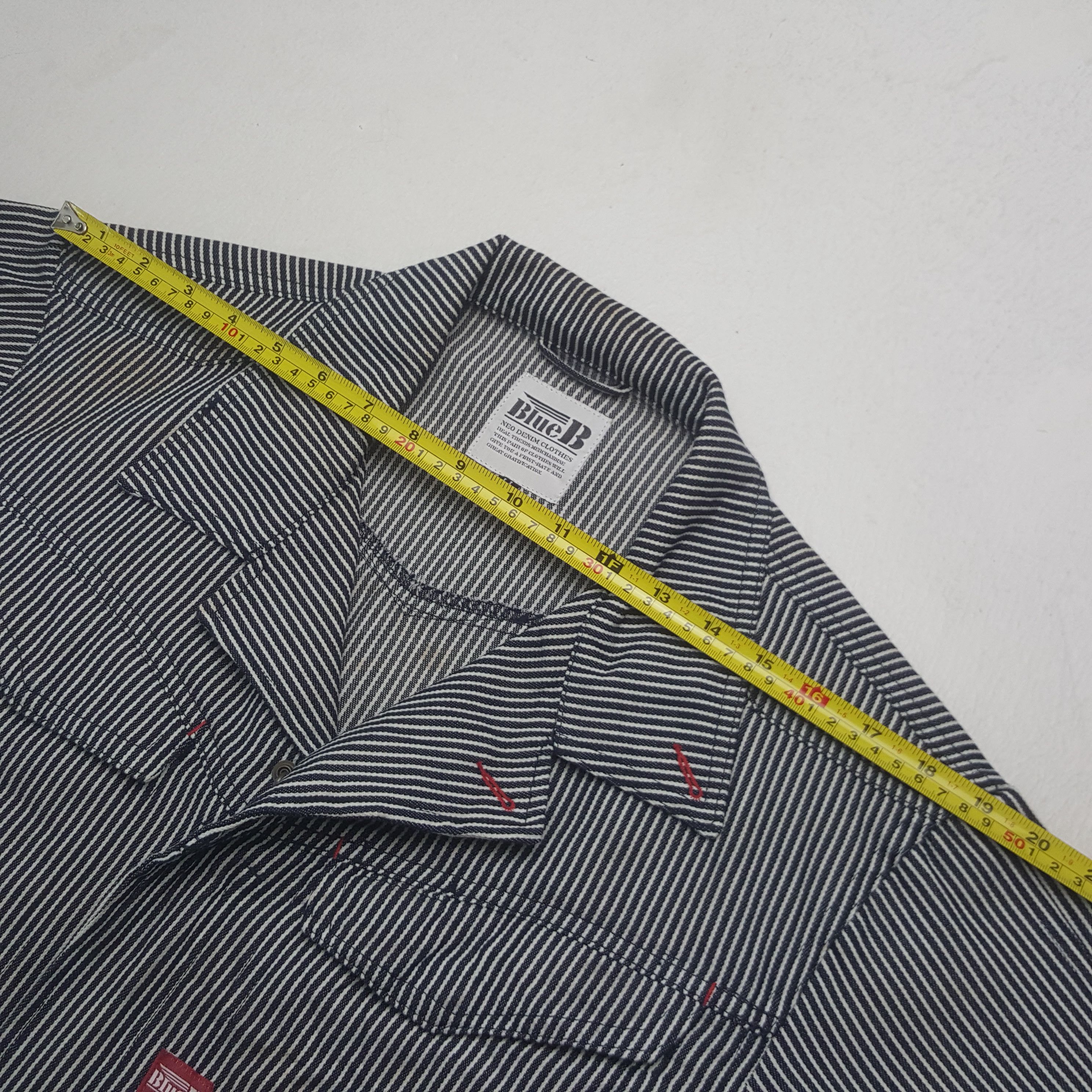 Japanese Brand Vintage Blue B Custom Hysteric Coverall Jacket C302N8 Size US L / EU 52-54 / 3 - 12 Thumbnail