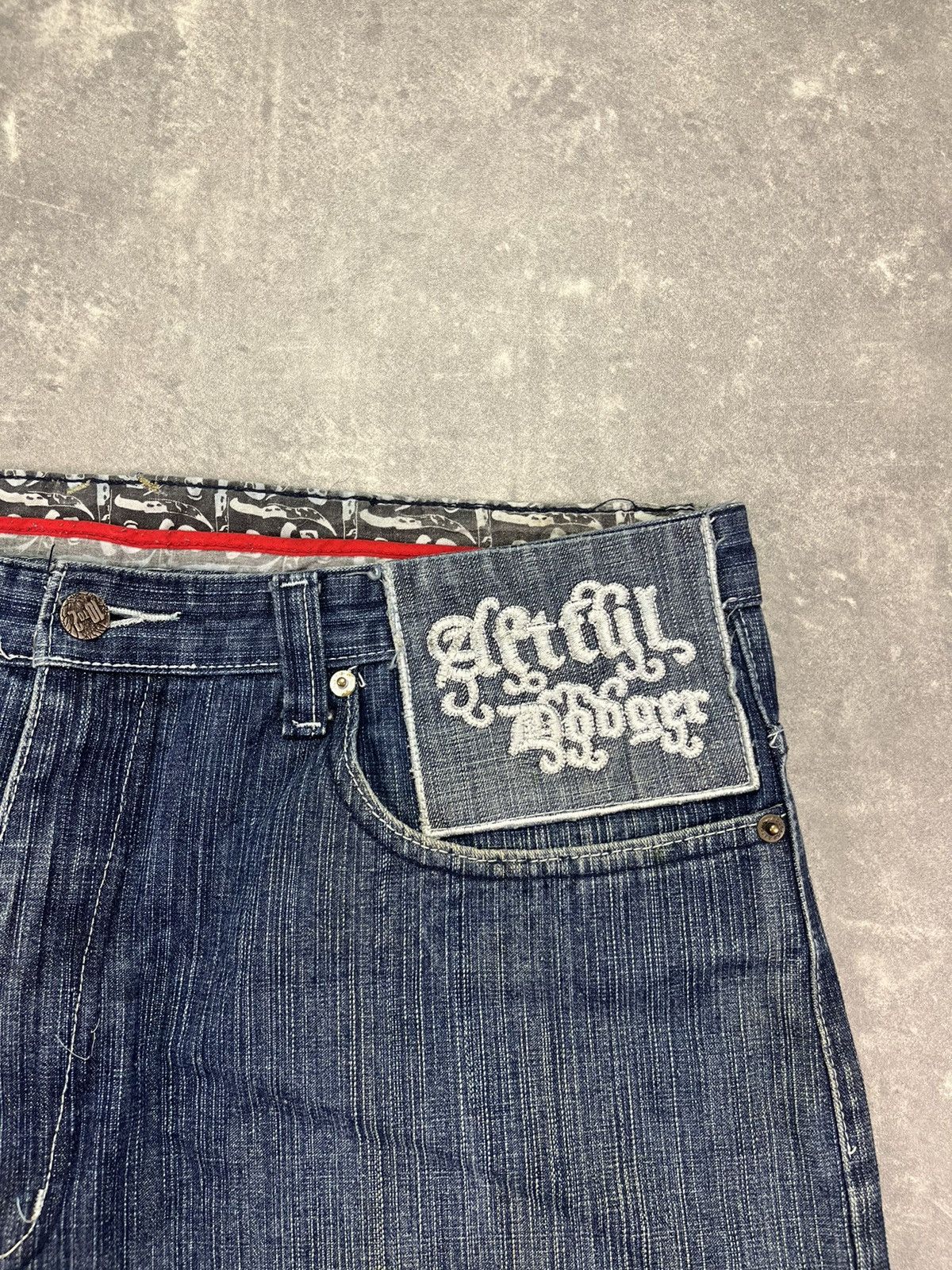 Artful Dodger Artful Dodger Paint Splattered Big Pockets Baggy Jorts Short Size US 36 / EU 52 - 7 Thumbnail