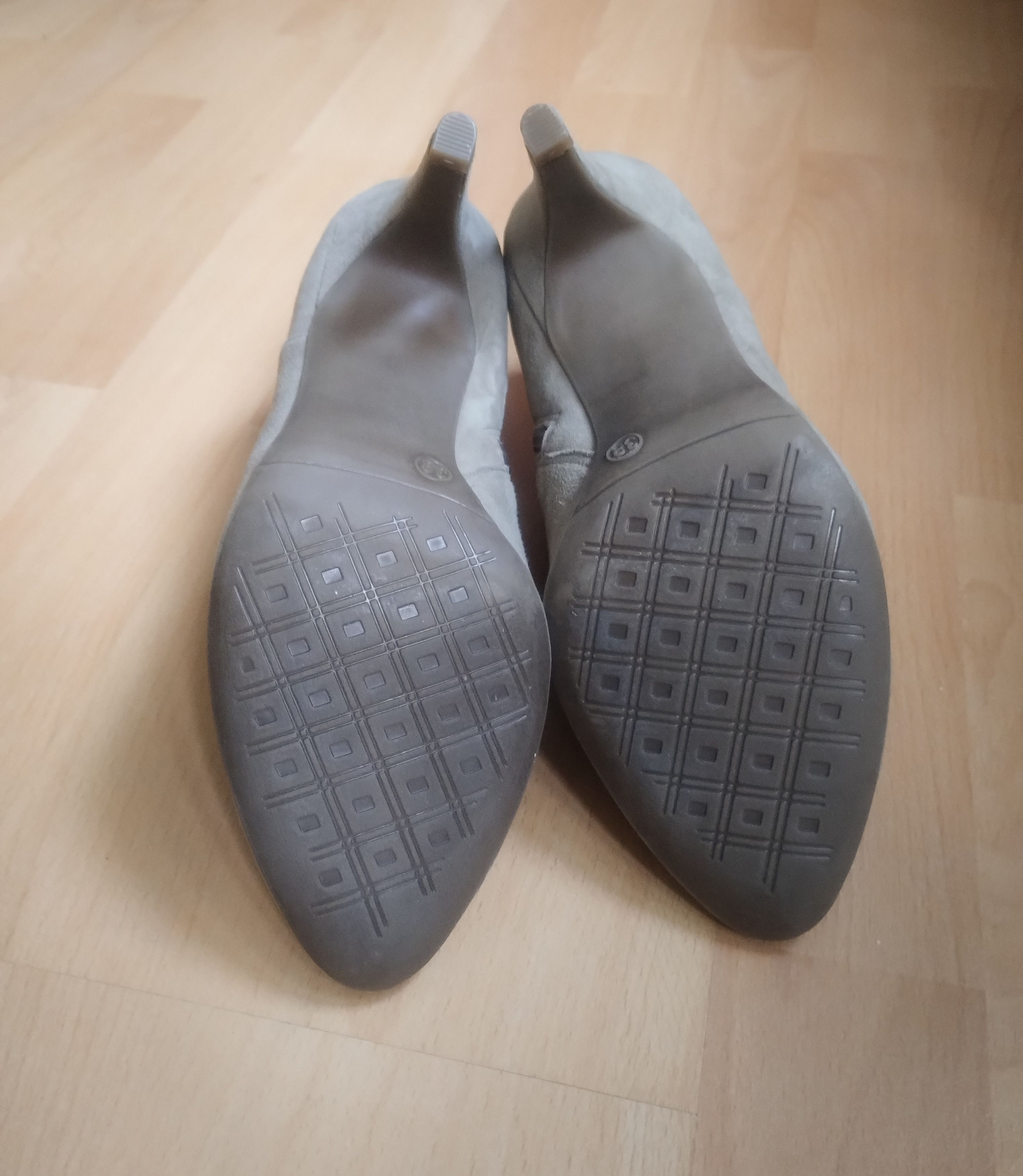 Other 5th Avenue Gray Suede Ankle booties - Size 38 Size US 7.5 / IT 37.5 - 4 Thumbnail