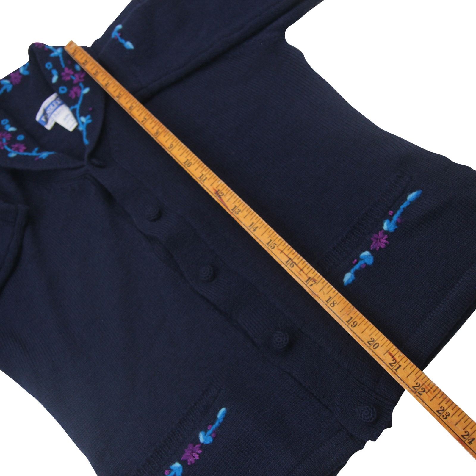 Pendleton × Vintage Vintage Pendleton Floral Trip Wool Cardigan Sweater Size S / US 4 / IT 40 - 6 Thumbnail