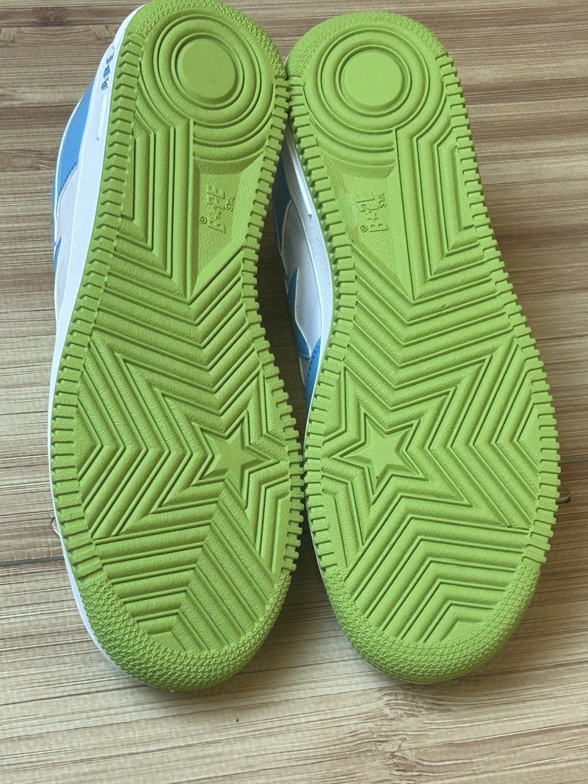 Bape 2005 Bapesta DS blue/green 10.5 Size US 10.5 / EU 43-44 - 6 Thumbnail