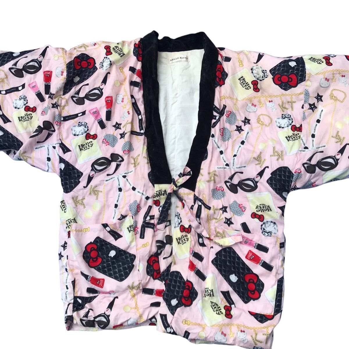 Cartoon Network × Japanese Brand Hello Kitty Full Print Kimono Japanese Jacket Size L / US 10 / IT 46 - 2 Thumbnail