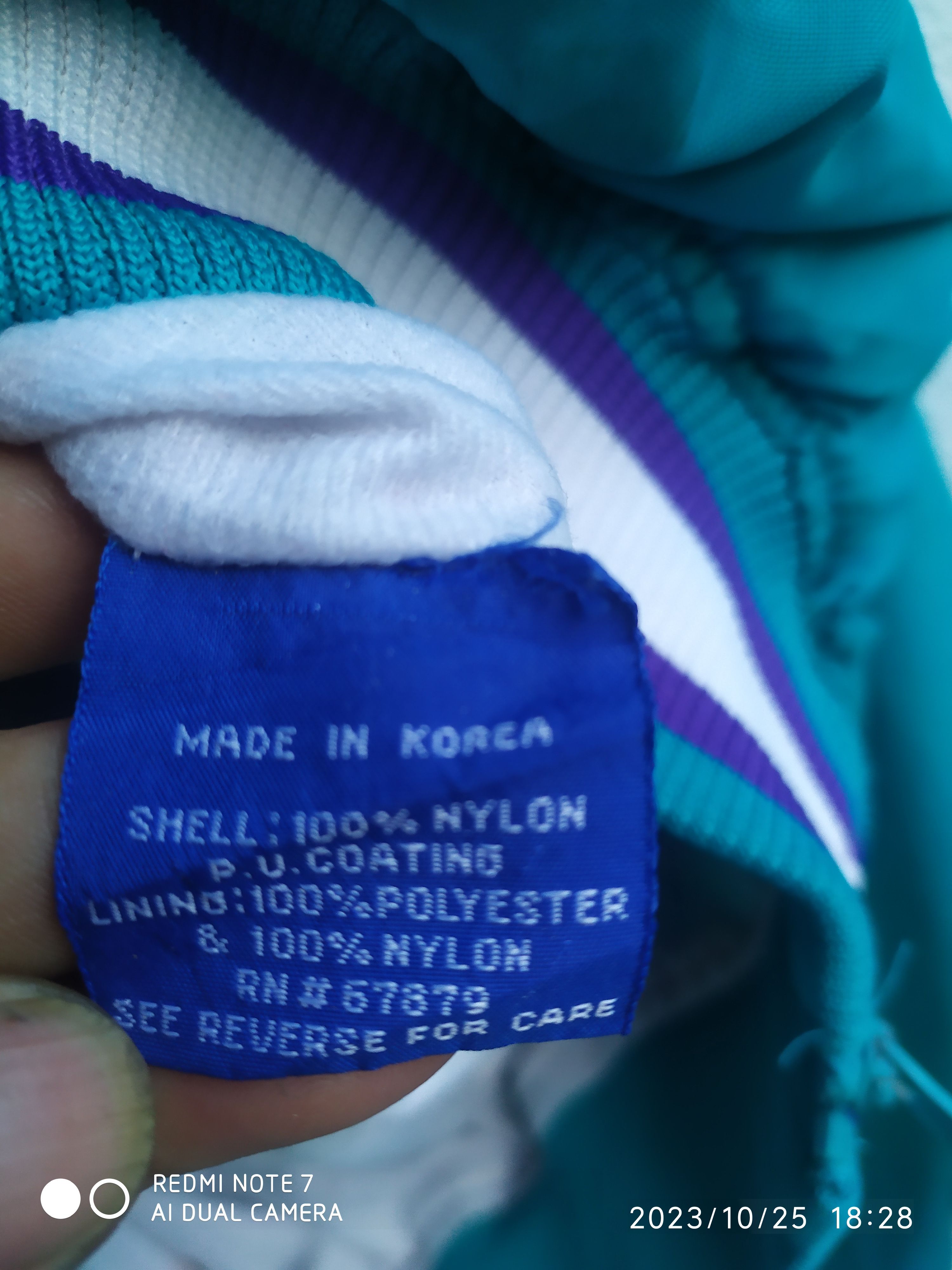 NBA Vintage Starter Charlotte Hornets NBA Size US L / EU 52-54 / 3 - 4 Thumbnail