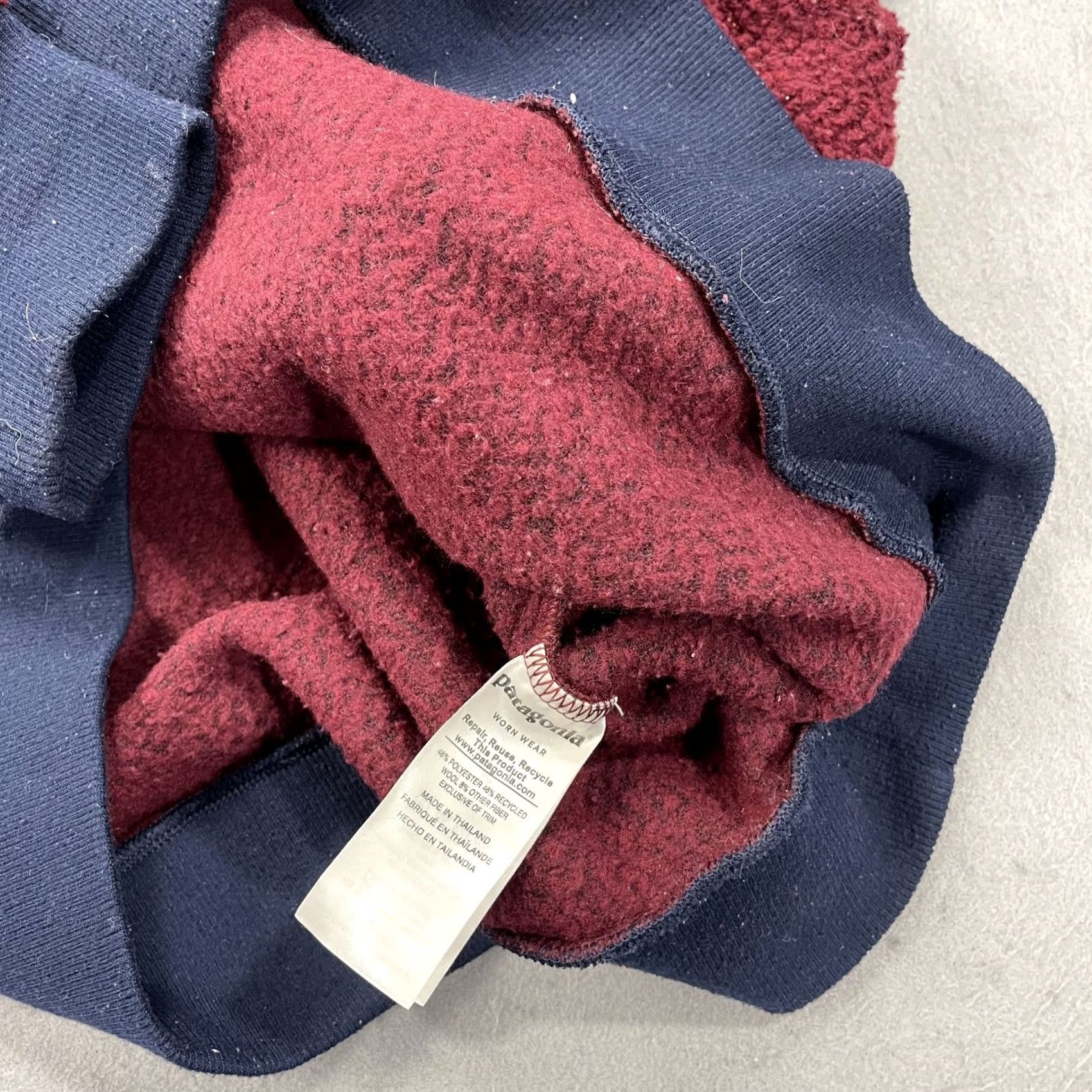 Patagonia Patagonia Jacket Mens XL Blue Red Woolyester 1/4 Zip Fleece Pullover Outdoor Bomber Jacket Mens XL Blue Red Woolyester 1/4 Zip Fleece Pullover Size US XL / EU 56 / 4 - 5 Thumbnail