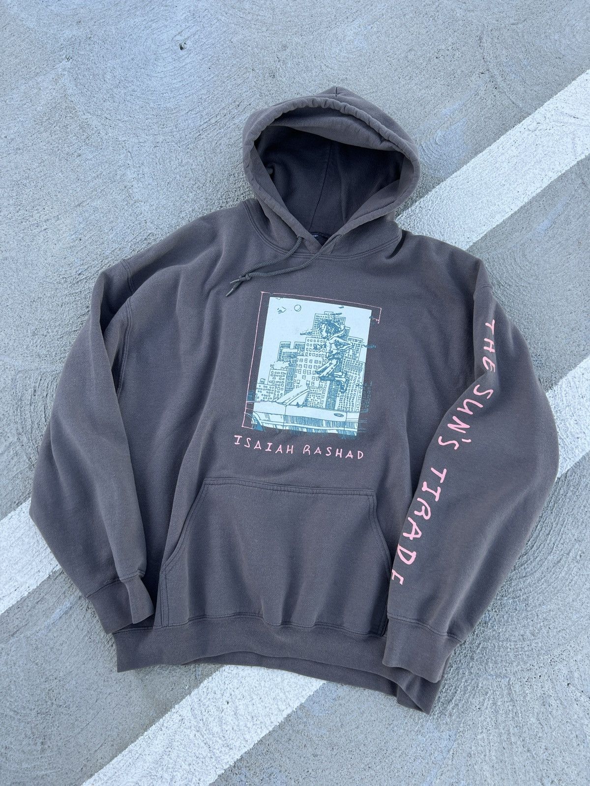 Top Dawg Entertainment Isaiah Rashad The Sun s Tirade Hoodie Grailed