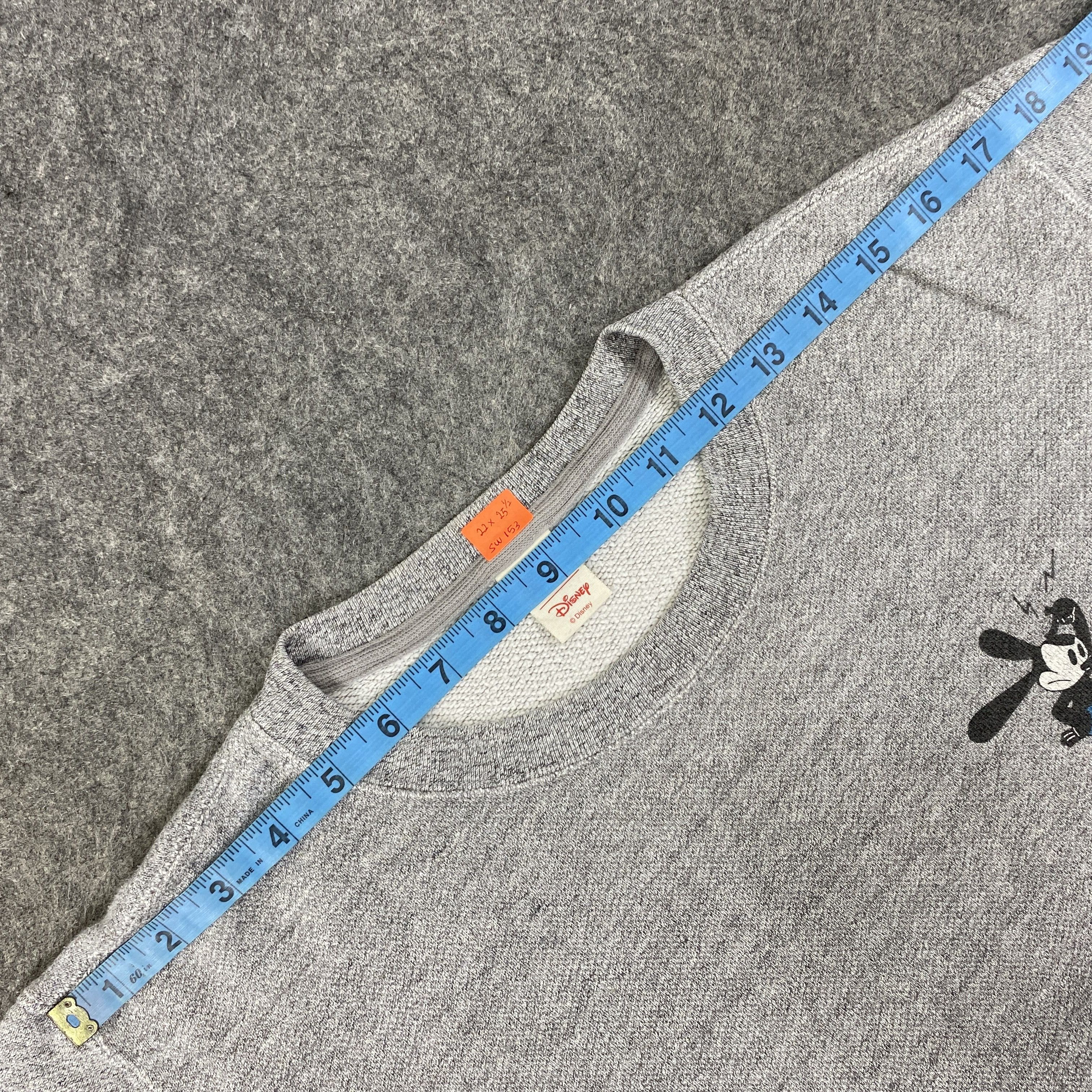 Japanese Brand Vintage Disney Oswald the Lucky Rabbit Sweatshirt -SW153 Size US M / EU 48-50 / 2 - 3 Thumbnail
