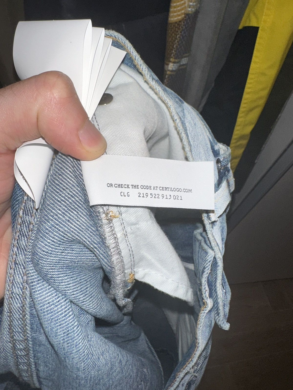 Off-White Off-White Angels Skate Denim Jeans Size US 33 - 10 Thumbnail