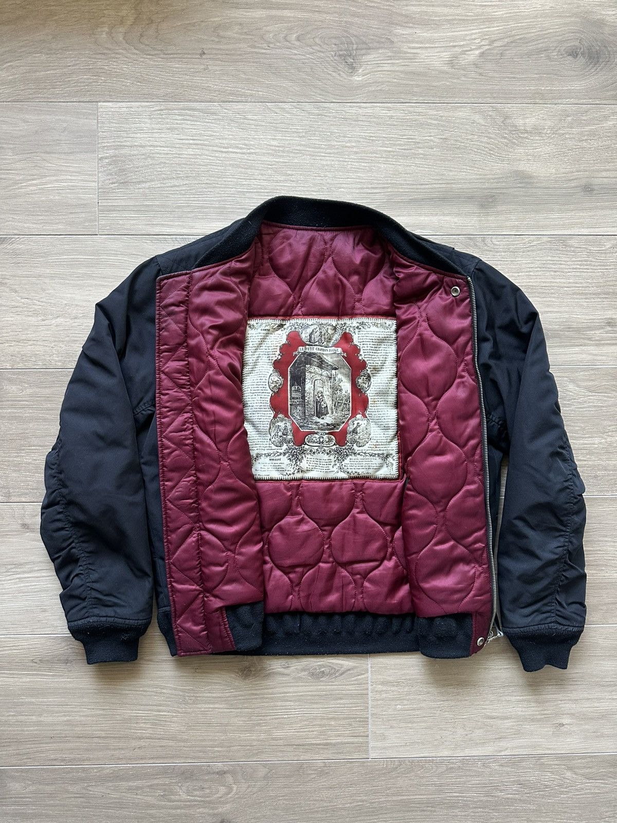 The Kooples The Kooples Black Reversible Bomber Size US M / EU 48-50 / 2 - 3 Thumbnail