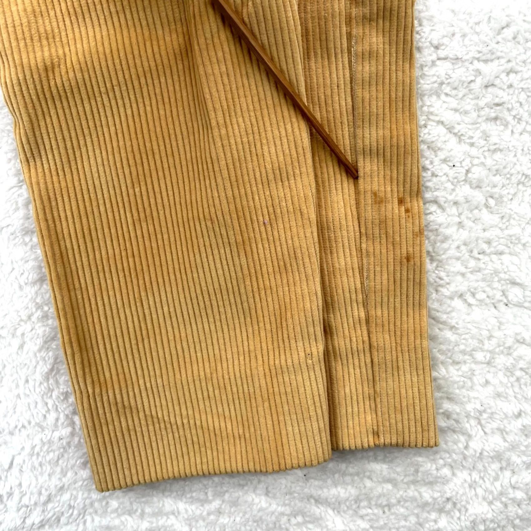 Levi's VINTAGE Levi's Corduroy Pants Womens 26x26 Gold 5 Pocket Straight Leg 90s 80s Size 26" / US 2 / IT 38 - 7 Thumbnail