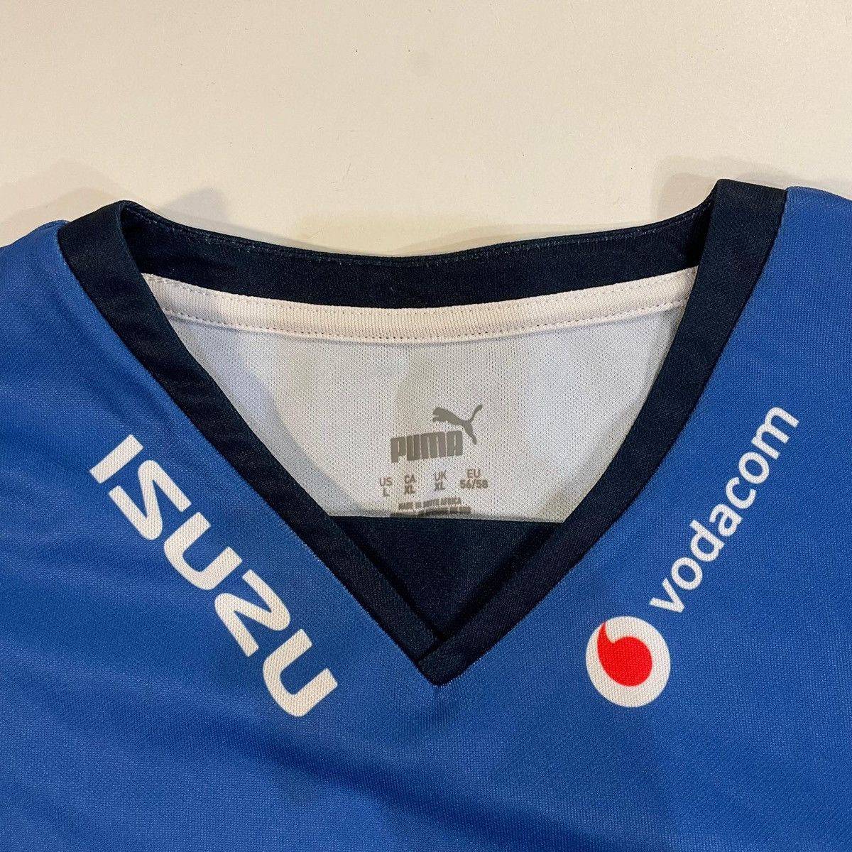 Puma Blue Bulls 2019/2020 Vodacom Puma Rugby jersey shirt tee Size US L / EU 52-54 / 3 - 9 Thumbnail