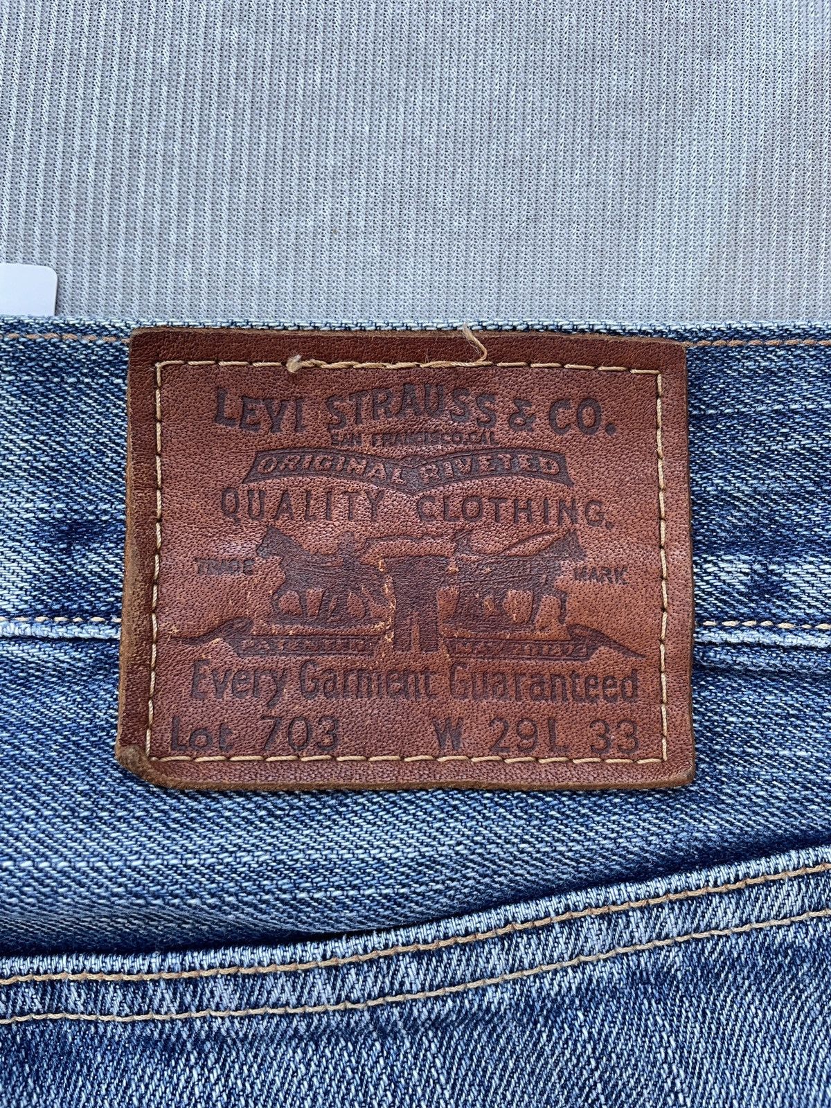 Levi's Levis 703 Jeans (LG122) Size US 29 - 11 Thumbnail