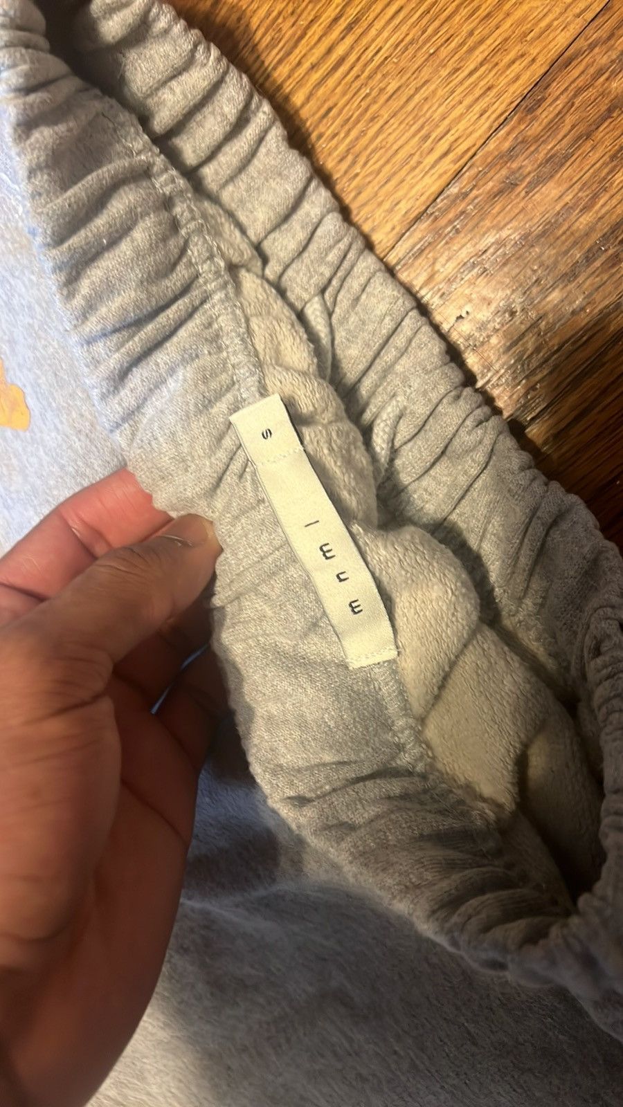 MNML CONTRAST BOOTCUT SWEATPANT-grey Size US 29 - 3 Thumbnail