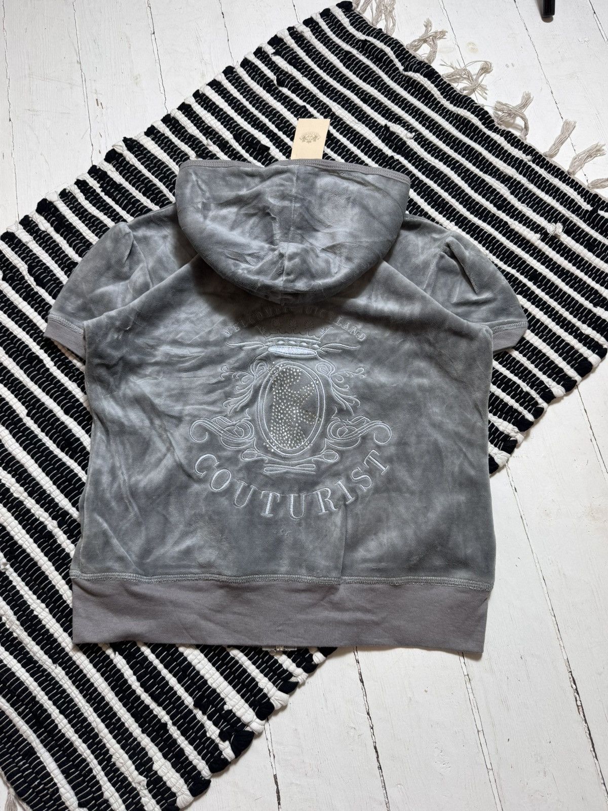 Juicy Couture VINTAGE JUICY COUTURE SUN BUNNY TERRY BASIOS TRACKSUIT Size L / US 10 / IT 46 - 8 Thumbnail